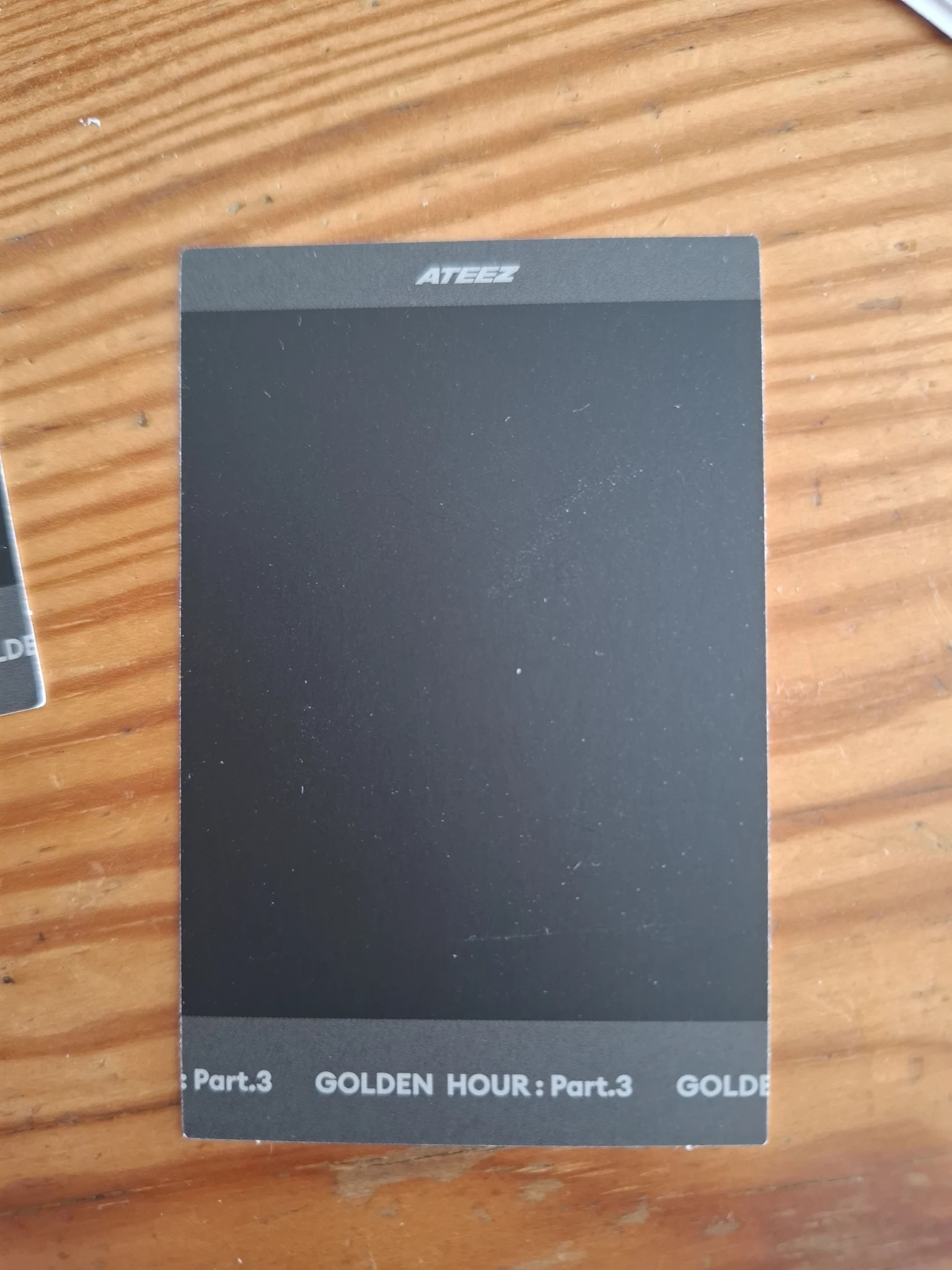 ATEEZ Mingi ATEEZ - Mingi - Golden Hour : Part.3 Album - Poca Album Polaroid listing photo 2