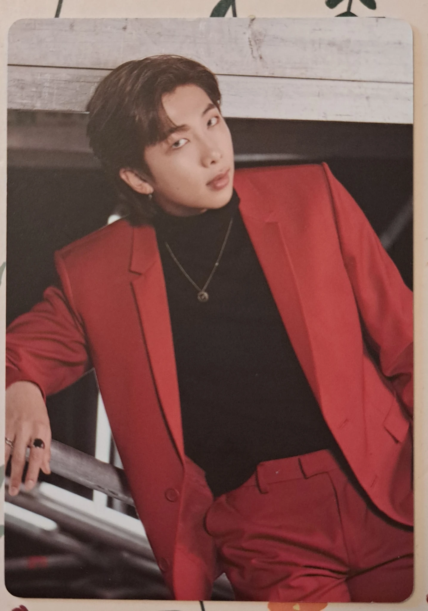 BTS RM BTS - RM - Map Of The Soul ON:E Event mini photocard listing photo 2