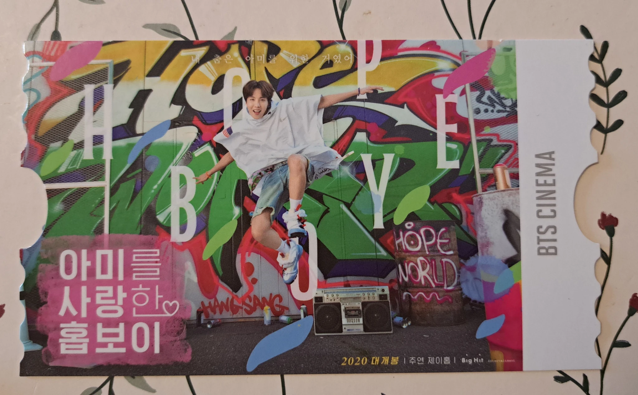 BTS j-hope BTS - j-hope - 6th ARMY Membership Kit  Other membership japan fanclub photo ticket listing photo 2