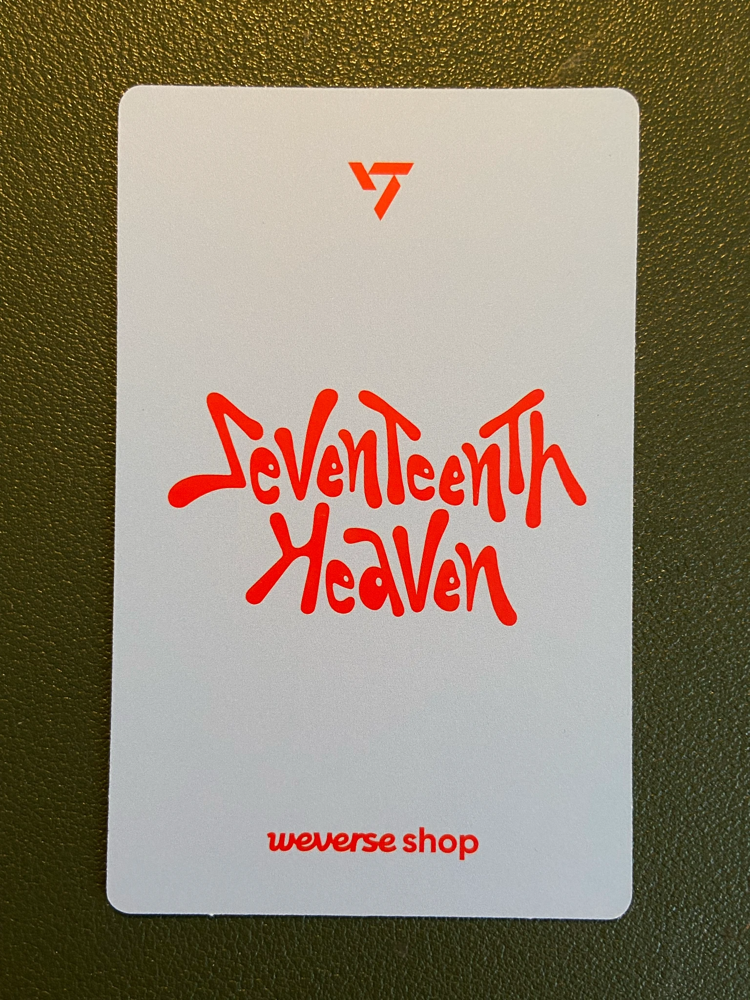 SEVENTEEN Jun SEVENTEEN - Jun - Seventeenth Heaven Album pob (pre-order benefit) weverse global shop (wvg) standard version listing photo 2