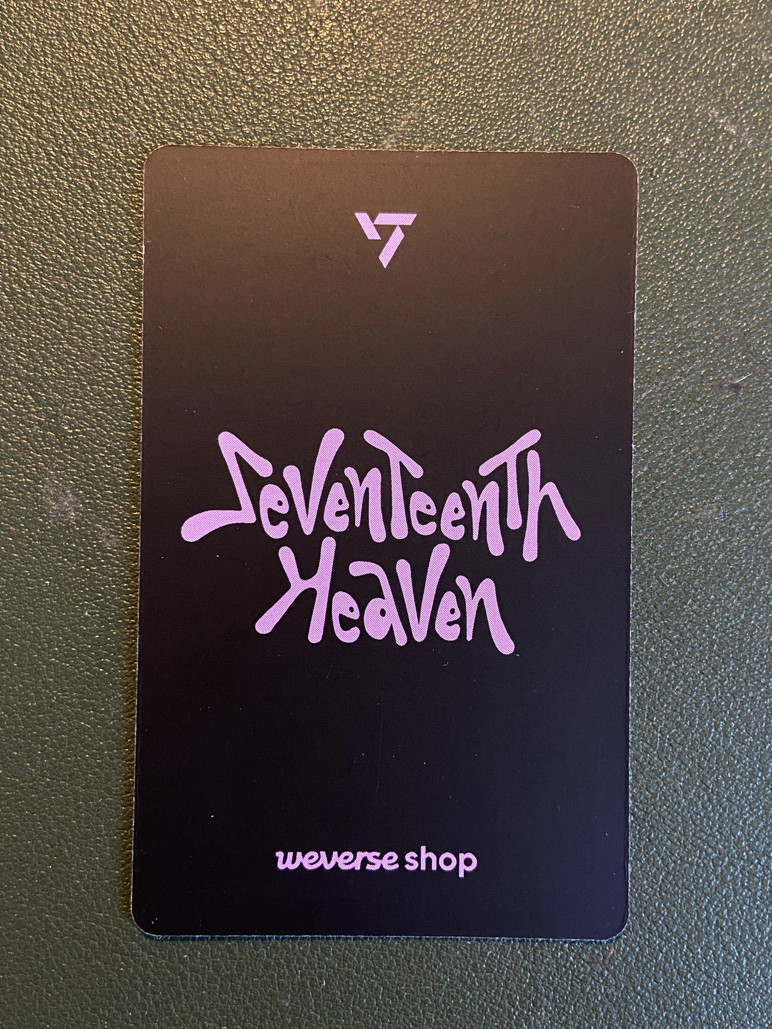 SEVENTEEN Jun SEVENTEEN - Jun - Seventeenth Heaven Album fansign weverse global shop (wvg) listing photo 2