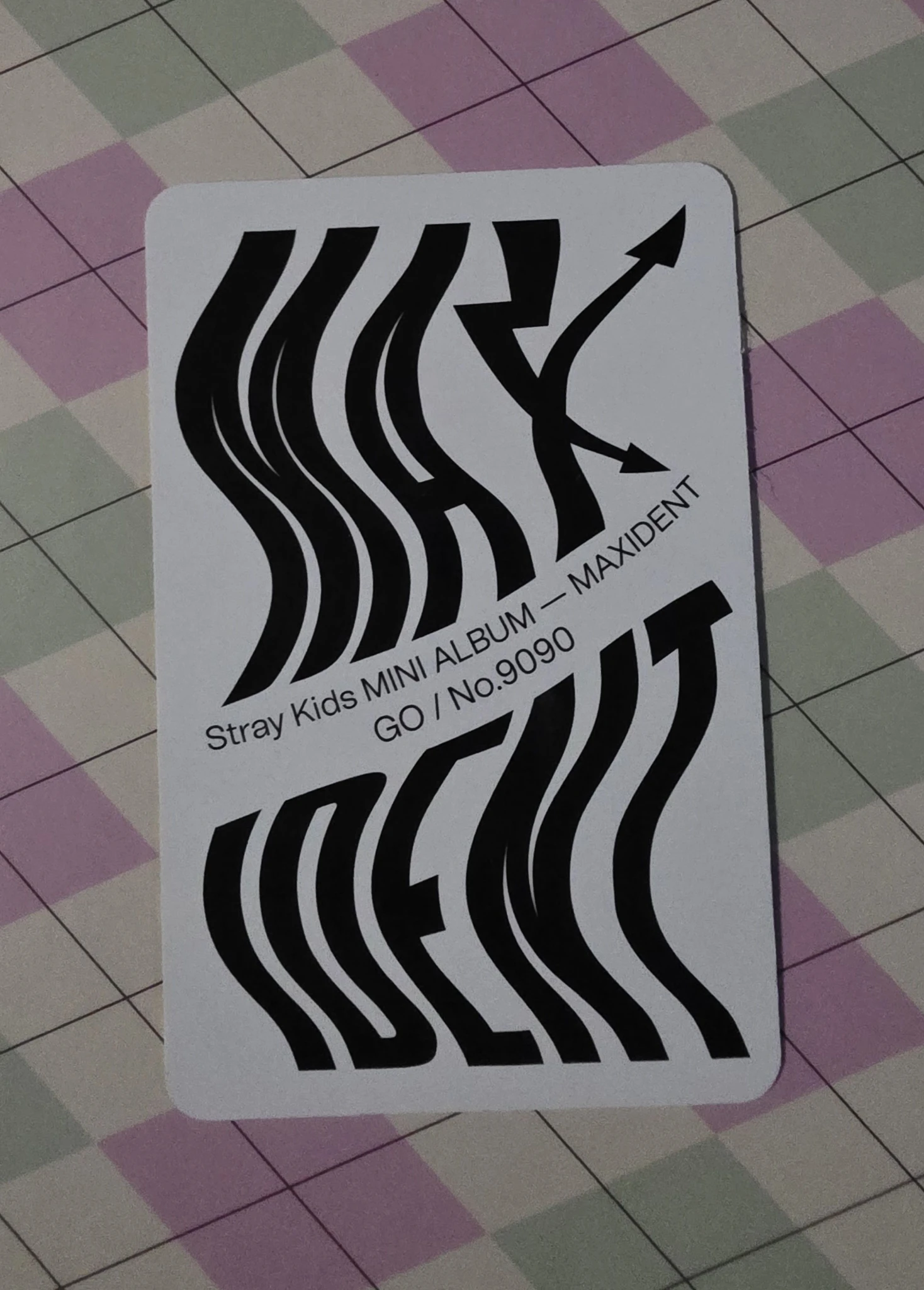 Stray Kids Lee Know Stray Kids - Lee Know - Maxident Album album photocard GO Version listing photo 2