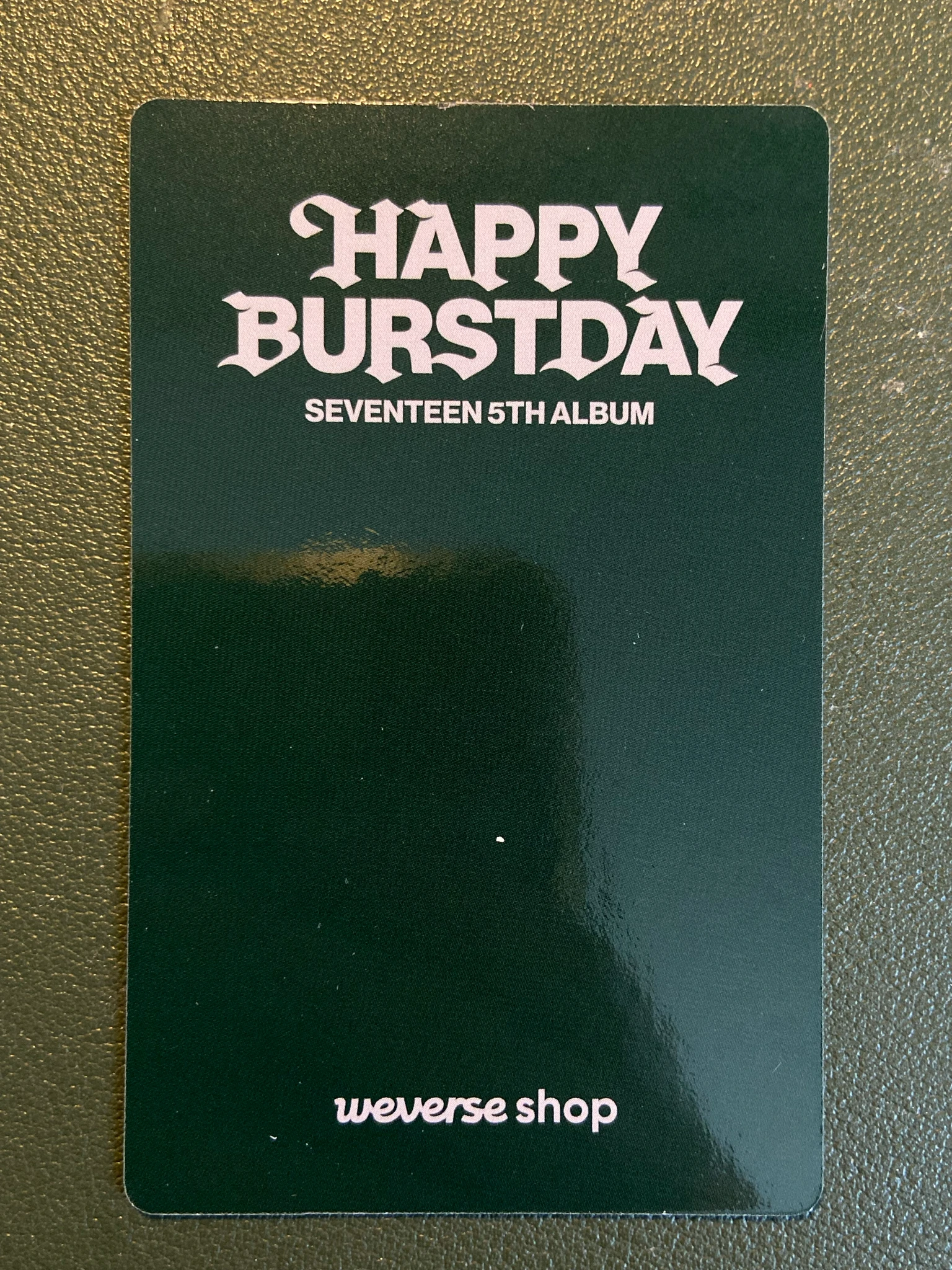 SEVENTEEN Jun SEVENTEEN - Jun - HAPPY BURSTDAY Album pre-order benefit (pob) weverse shop global (wvg) listing photo 2
