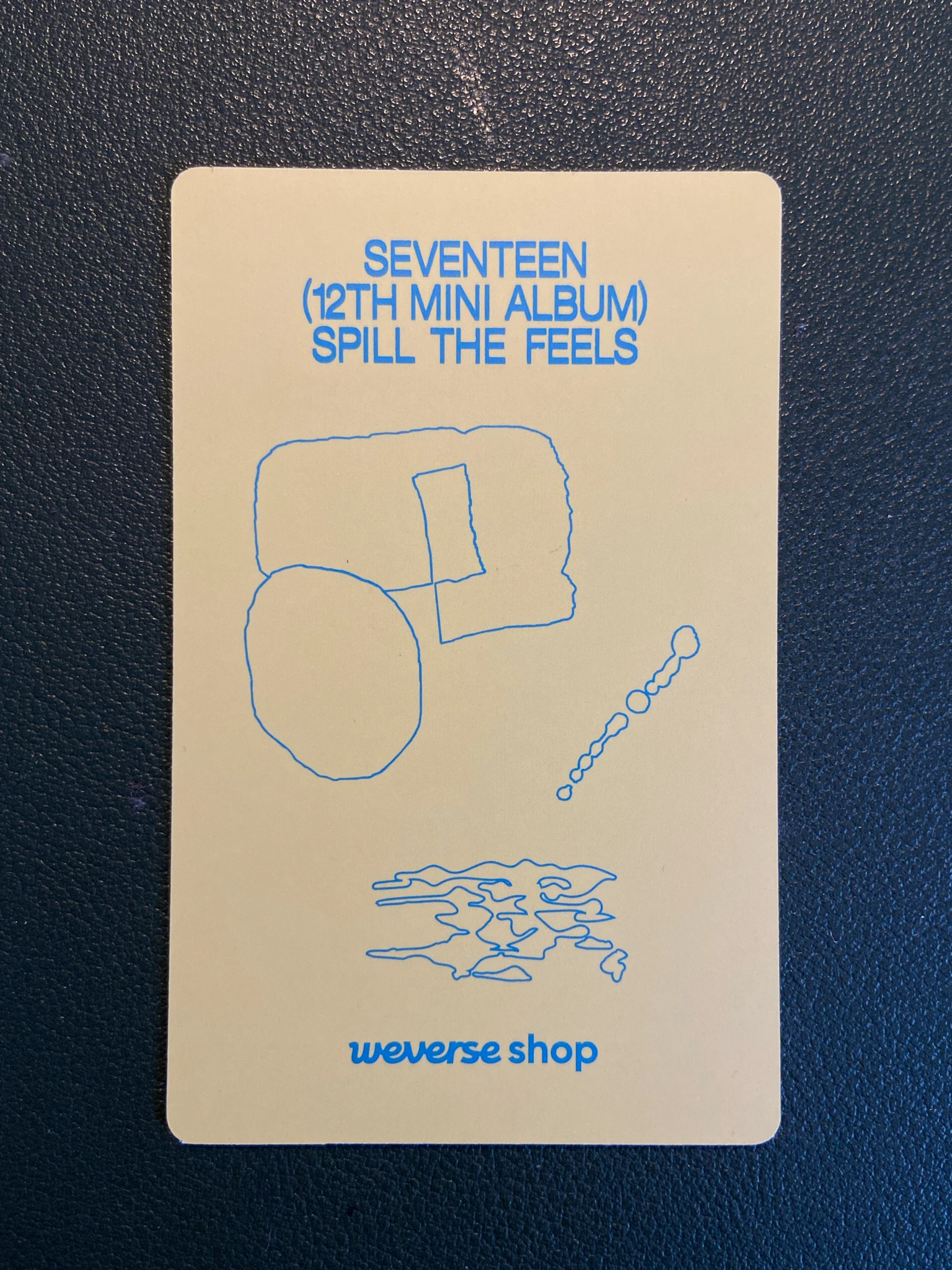 SEVENTEEN Joshua SEVENTEEN - Joshua - Spill the Feels Album weverse shop pre-order benefit listing photo 2