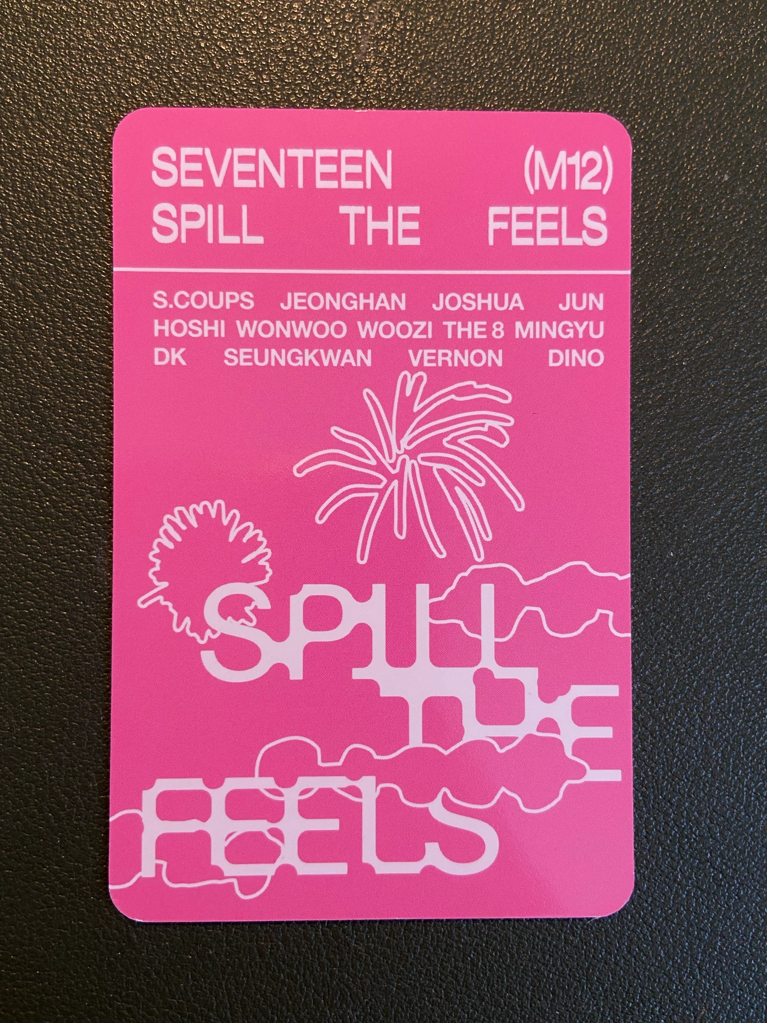 SEVENTEEN Vernon SEVENTEEN - Vernon - Spill the Feels Album carat version listing photo 2