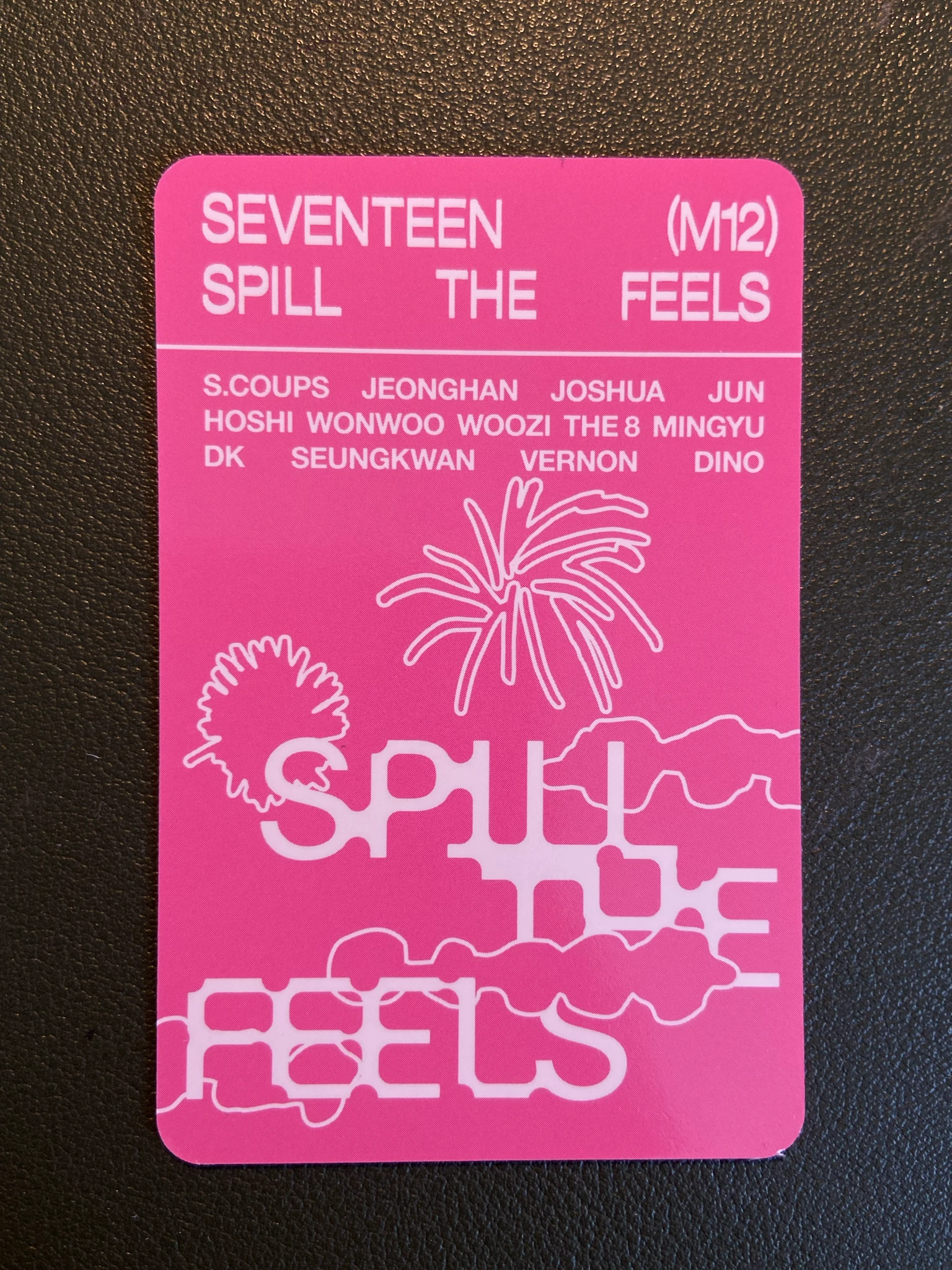 SEVENTEEN Vernon SEVENTEEN - Vernon - Spill the Feels Album listing photo 2