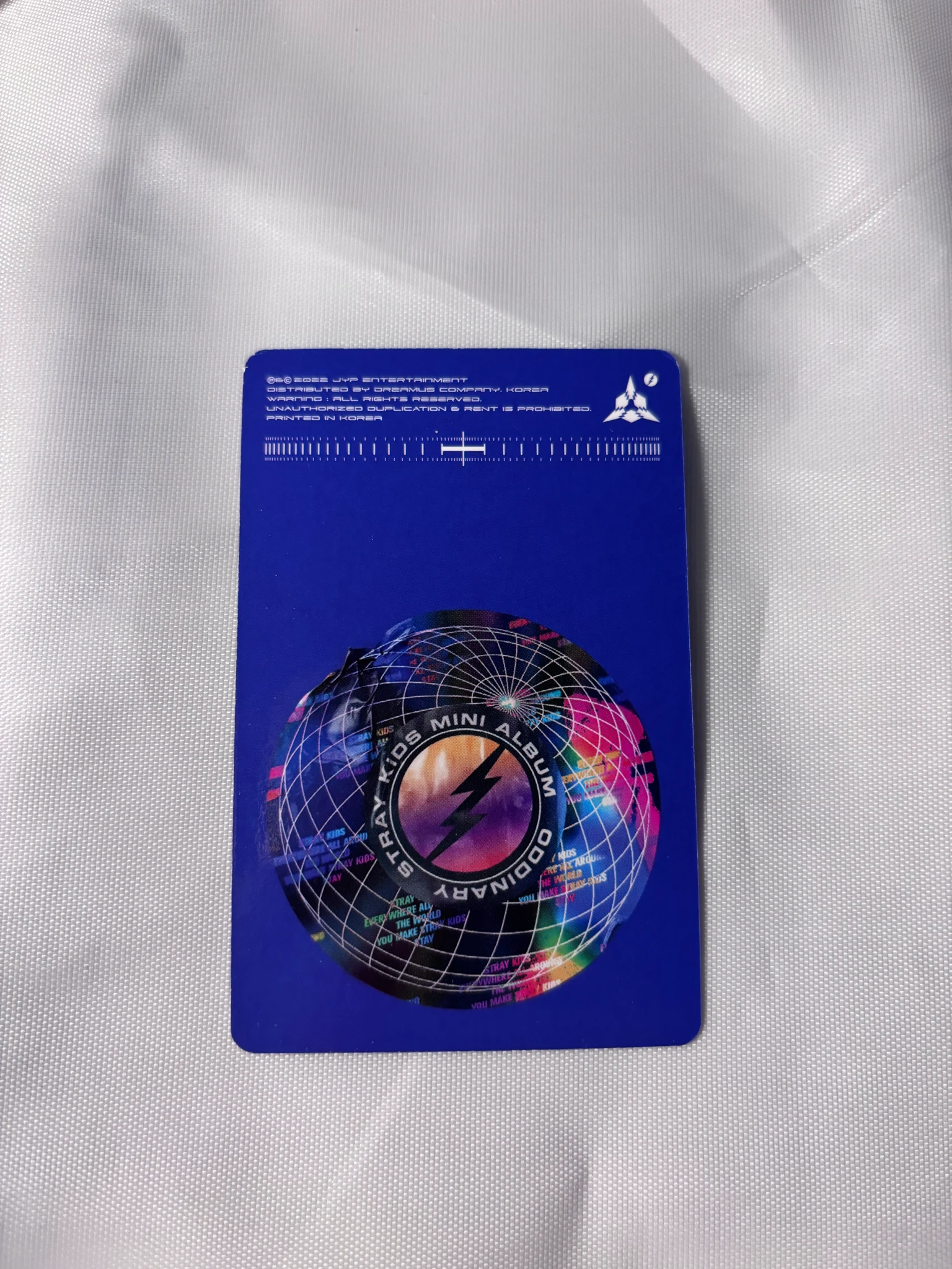 Stray Kids Stray Kids - Bang Chan & Changbin - Oddinary Album trading card pre-order benefit album photocard listing photo 2