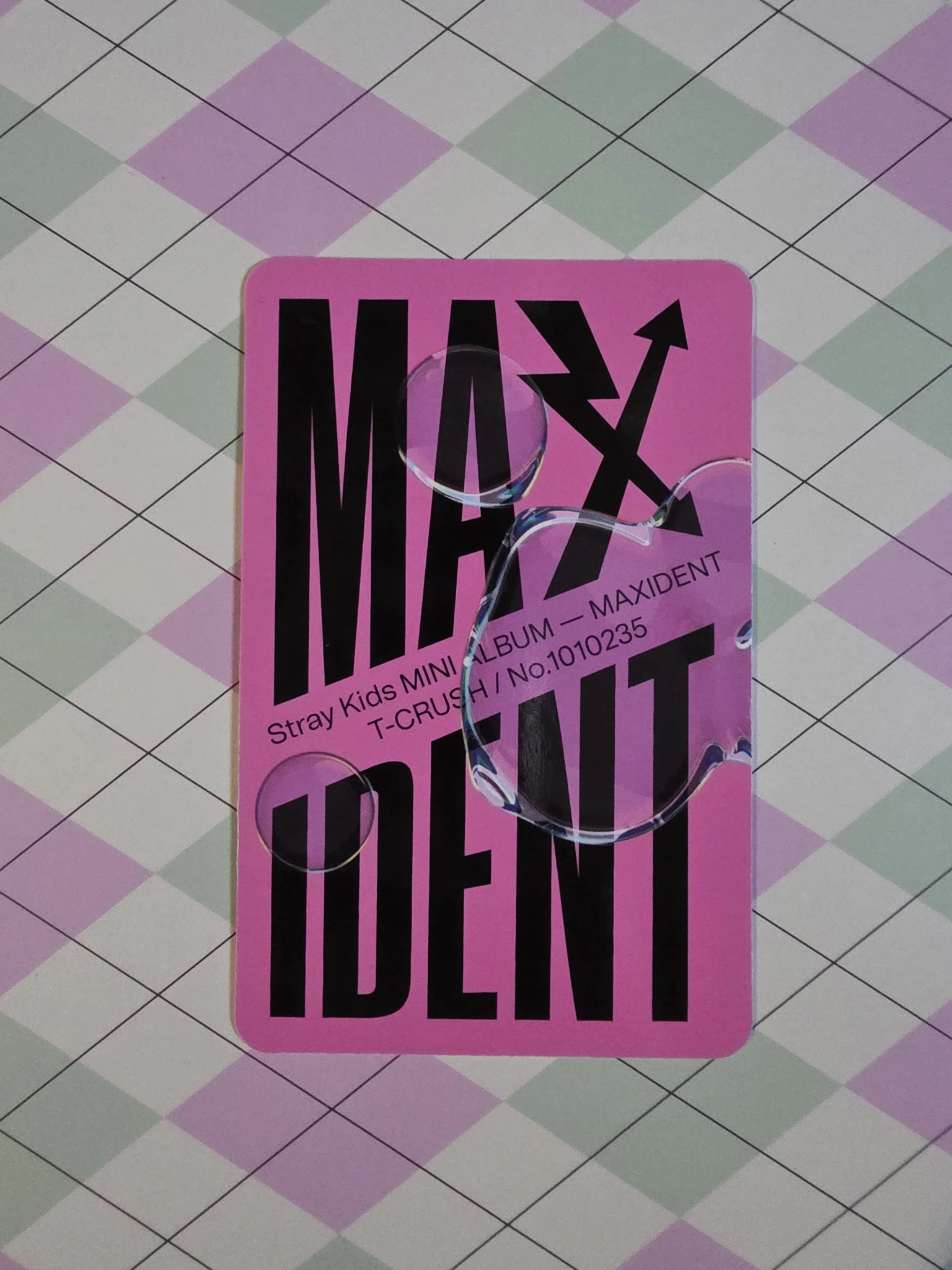 Stray Kids Seungmin Stray Kids - Seungmin - Maxident Album T-Crush Version listing photo 2