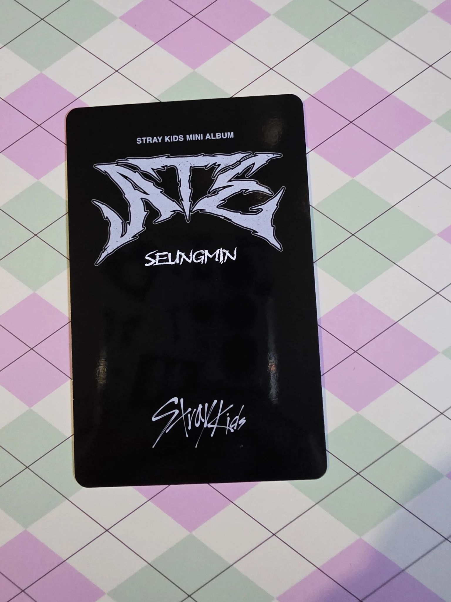 Stray Kids Seungmin Stray Kids - Seungmin - ATE Album album photocard nemo version A version listing photo 2