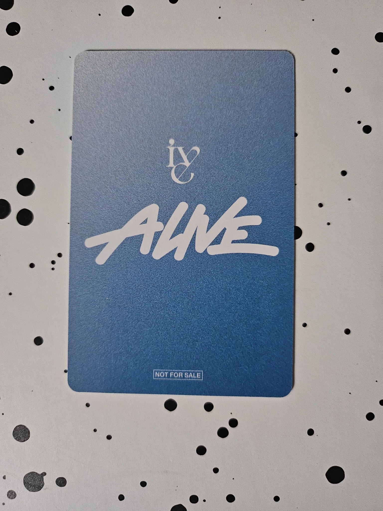 IVE Rei IVE - Rei - ALIVE Album tower records japan lucky draw (LD) listing photo 2