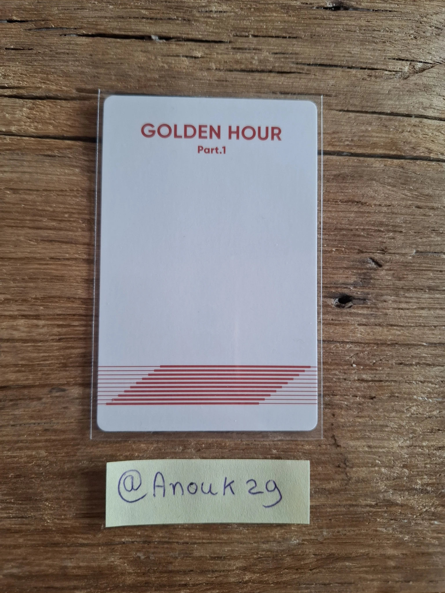 ATEEZ Yunho ATEEZ - Yunho - Golden Hour : Part.1 Album poca album album photocard image card listing photo 2