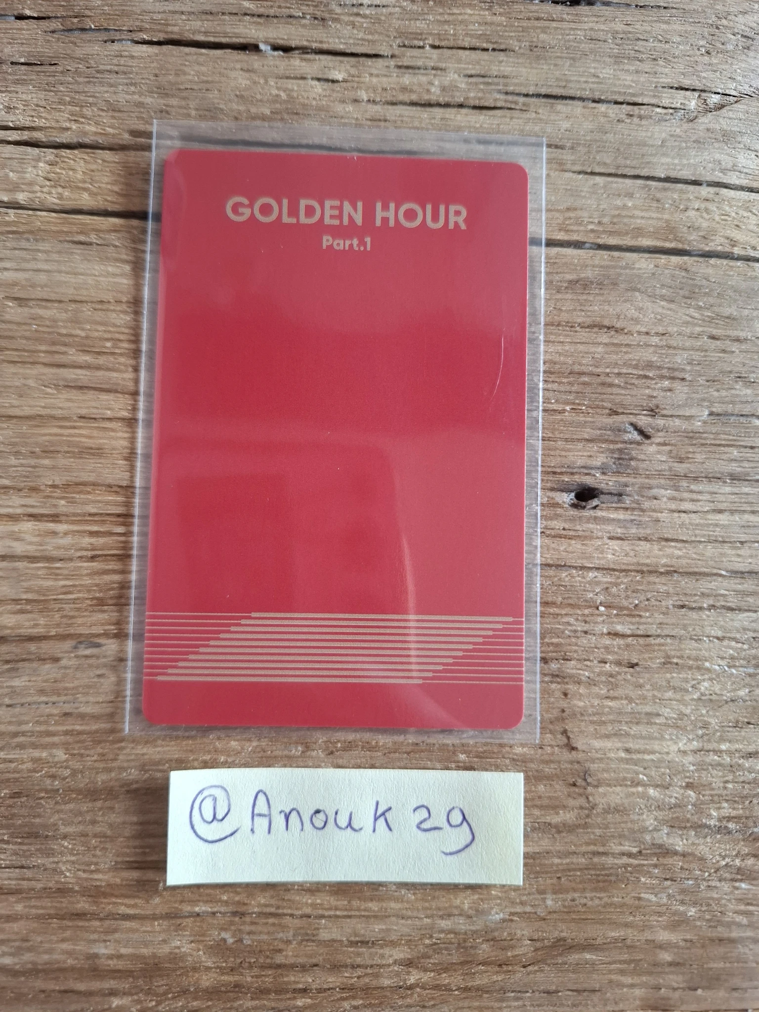 ATEEZ Jongho ATEEZ - Jongho - Golden Hour : Part.1 Album album photocard listing photo 2