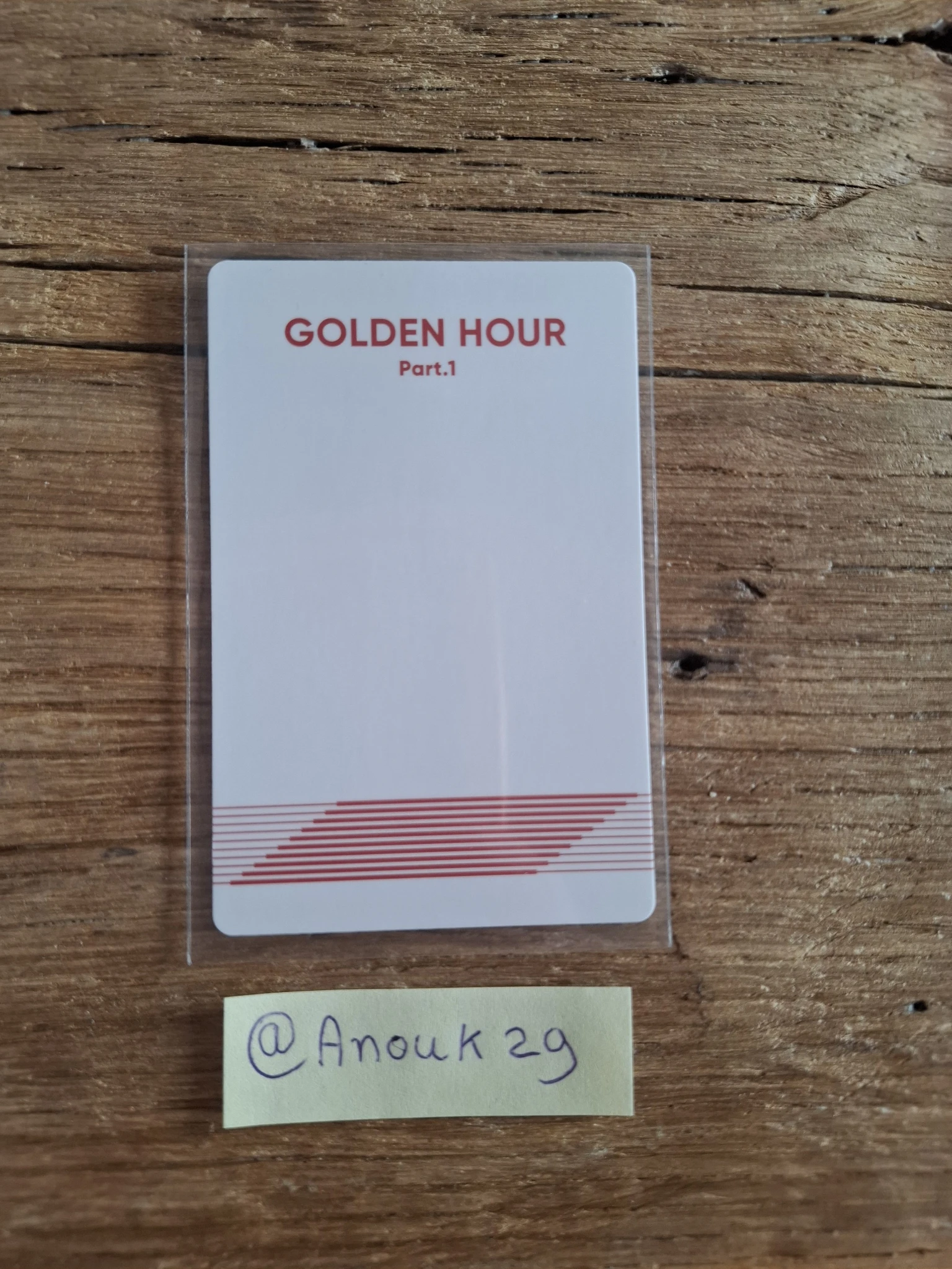 ATEEZ Jongho ATEEZ - Jongho - Golden Hour : Part.1 Album album photocard poca album image card listing photo 2