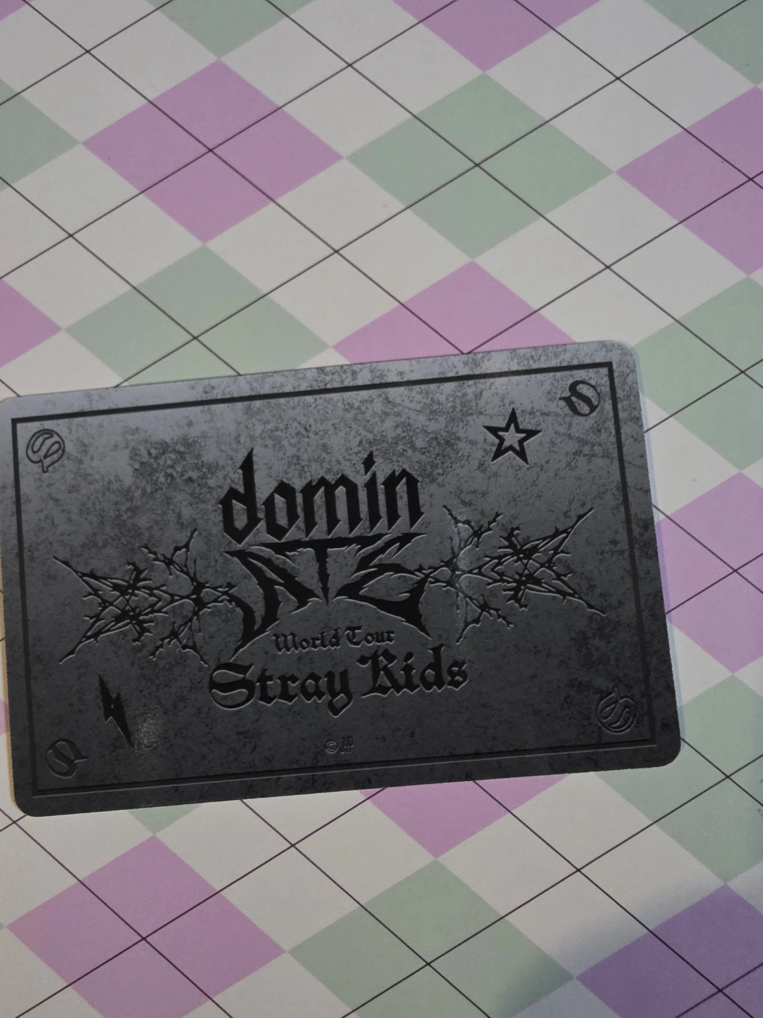Stray Kids Stray Kids - Lee Know & Seungmin - DominATE World Tour Event japan shizuoka merch photocard fortune card listing photo 2