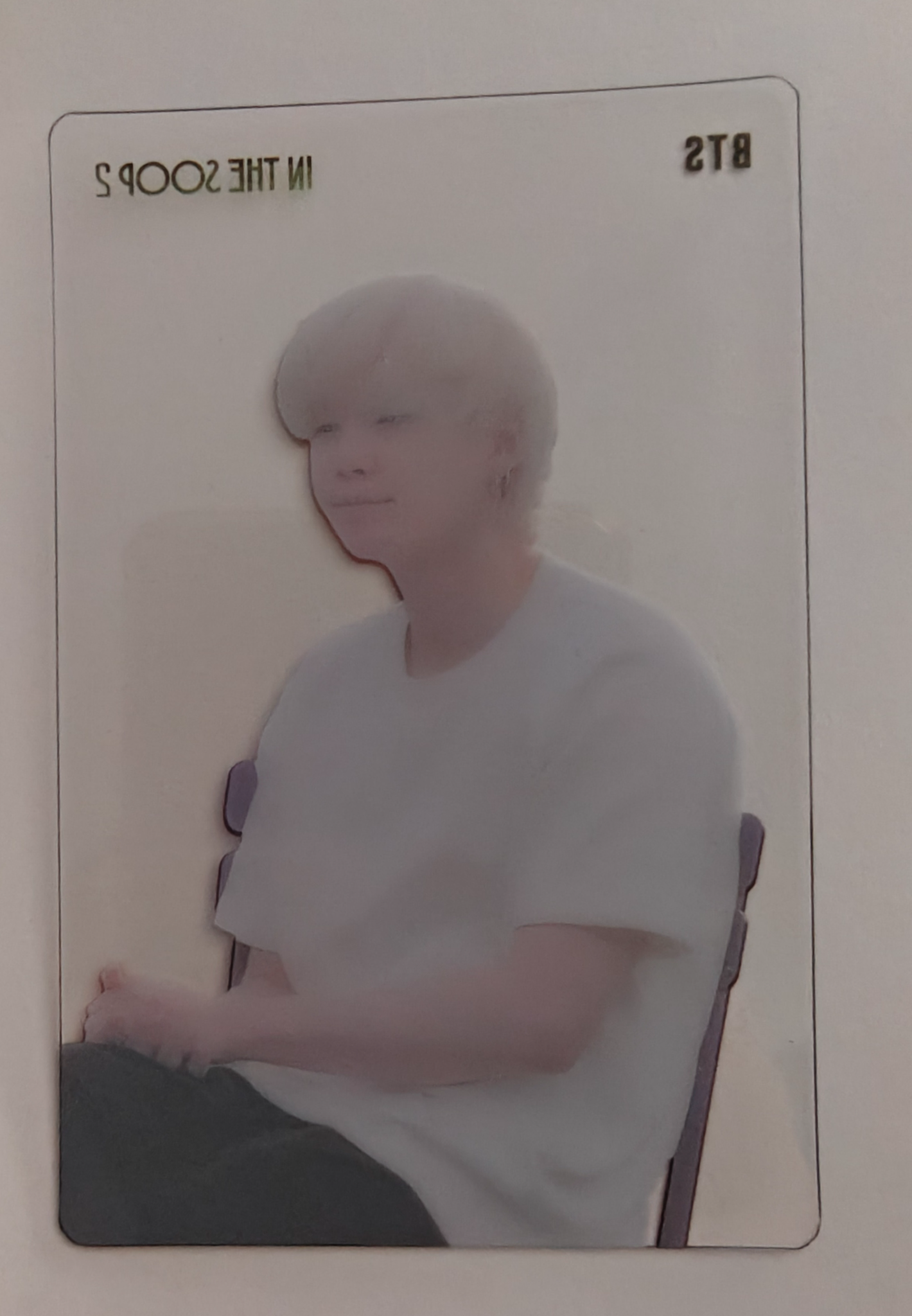 BTS SUGA BTS - SUGA - In The Soop Other in the soop 2 transparent pre-order benefit listing photo 2