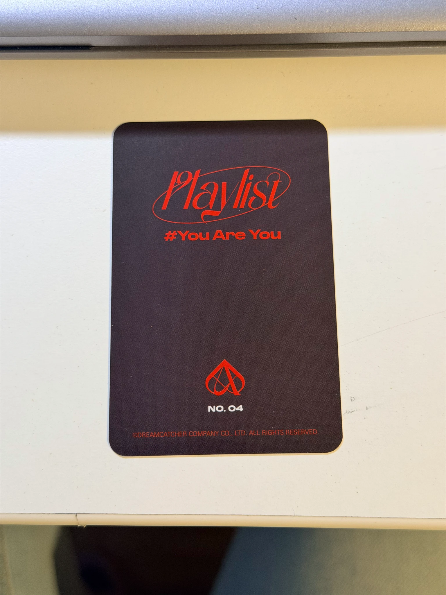 Dreamcatcher JiU Dreamcatcher - JiU - Playlist #You are you Album trading card listing photo 2