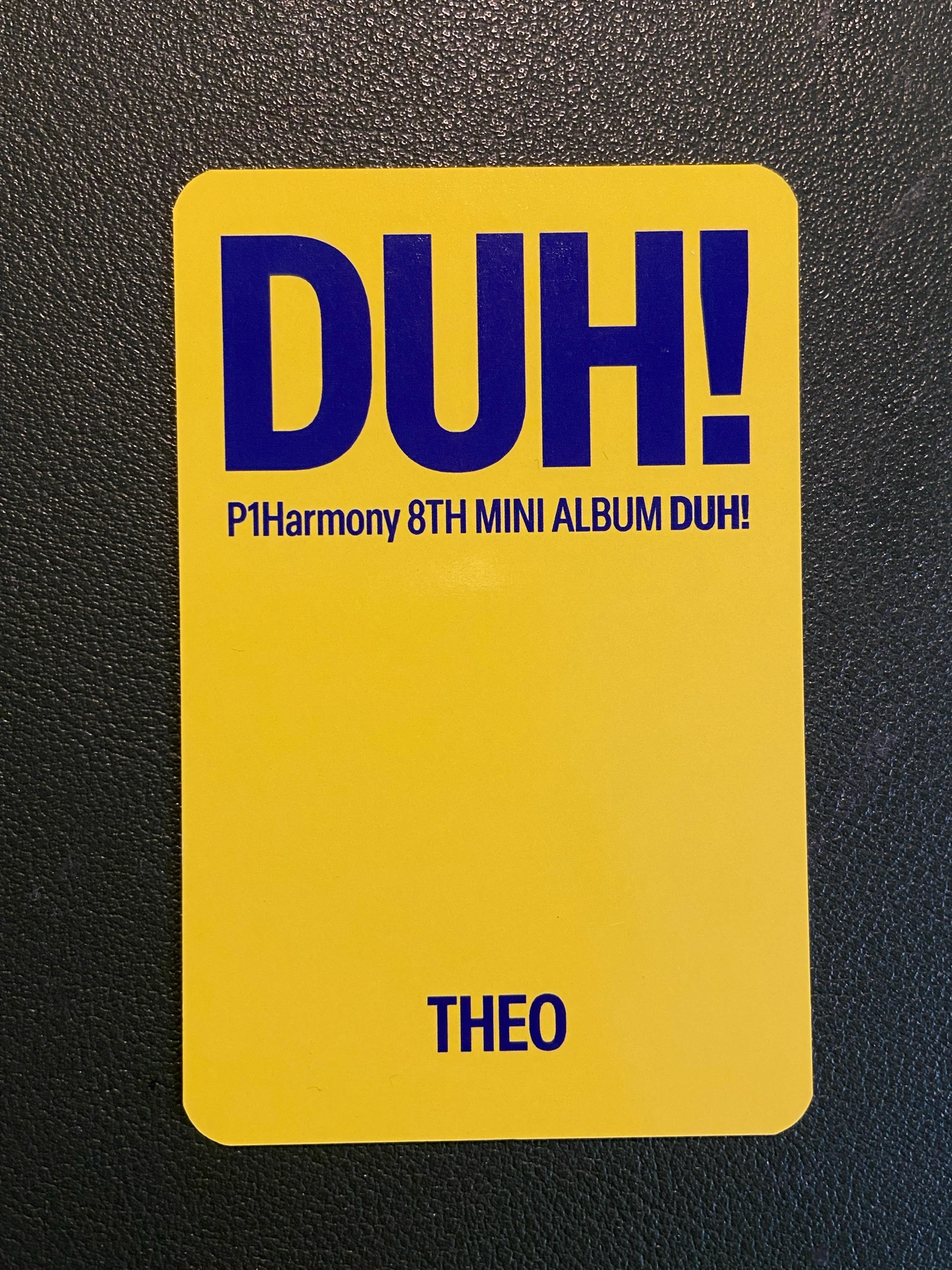 P1Harmony Theo P1Harmony - Theo - DUH! Album nemoz fansign listing photo 2