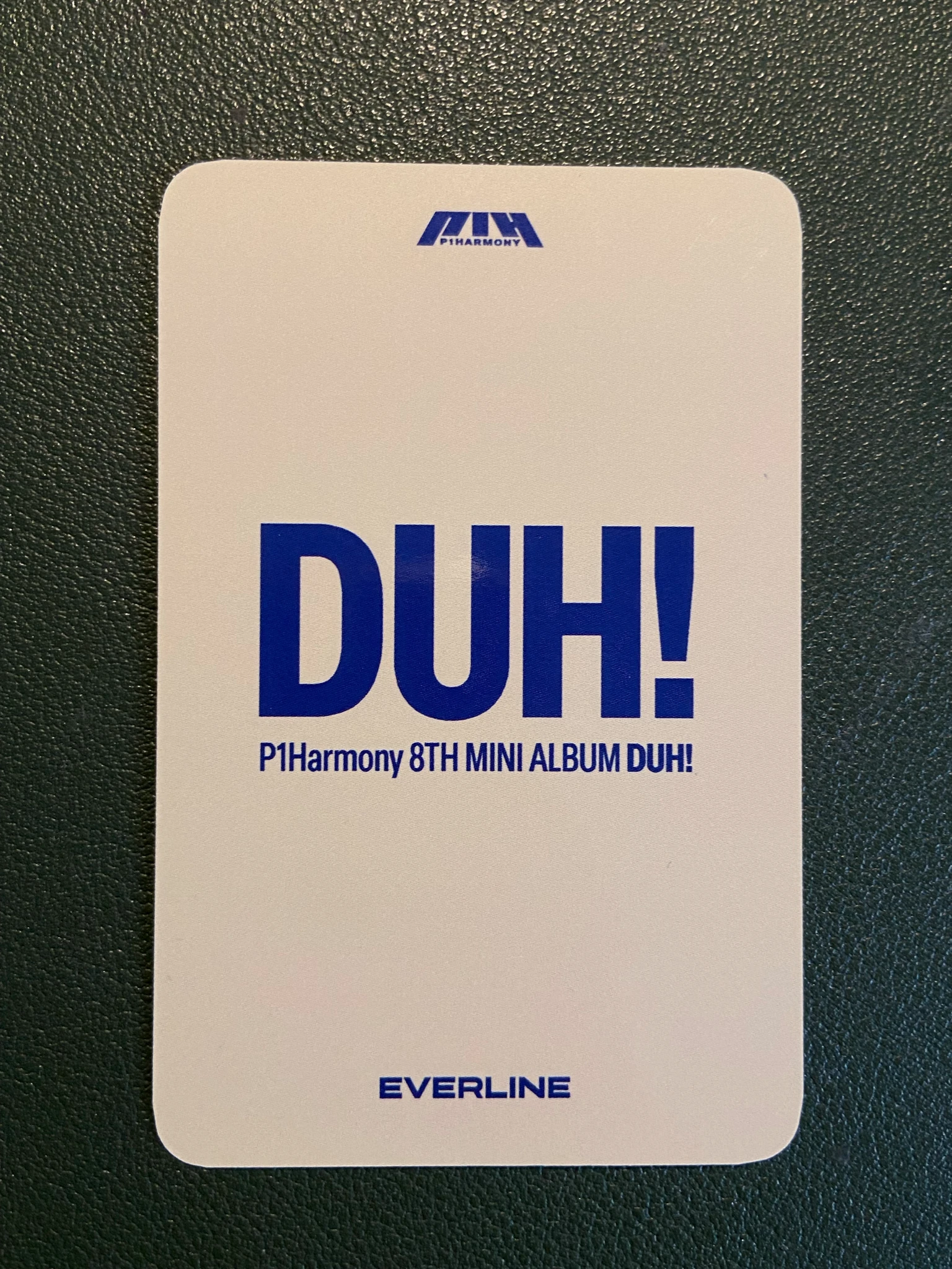 P1Harmony Theo P1Harmony - Theo - DUH! Album everline fansign round 1 listing photo 2
