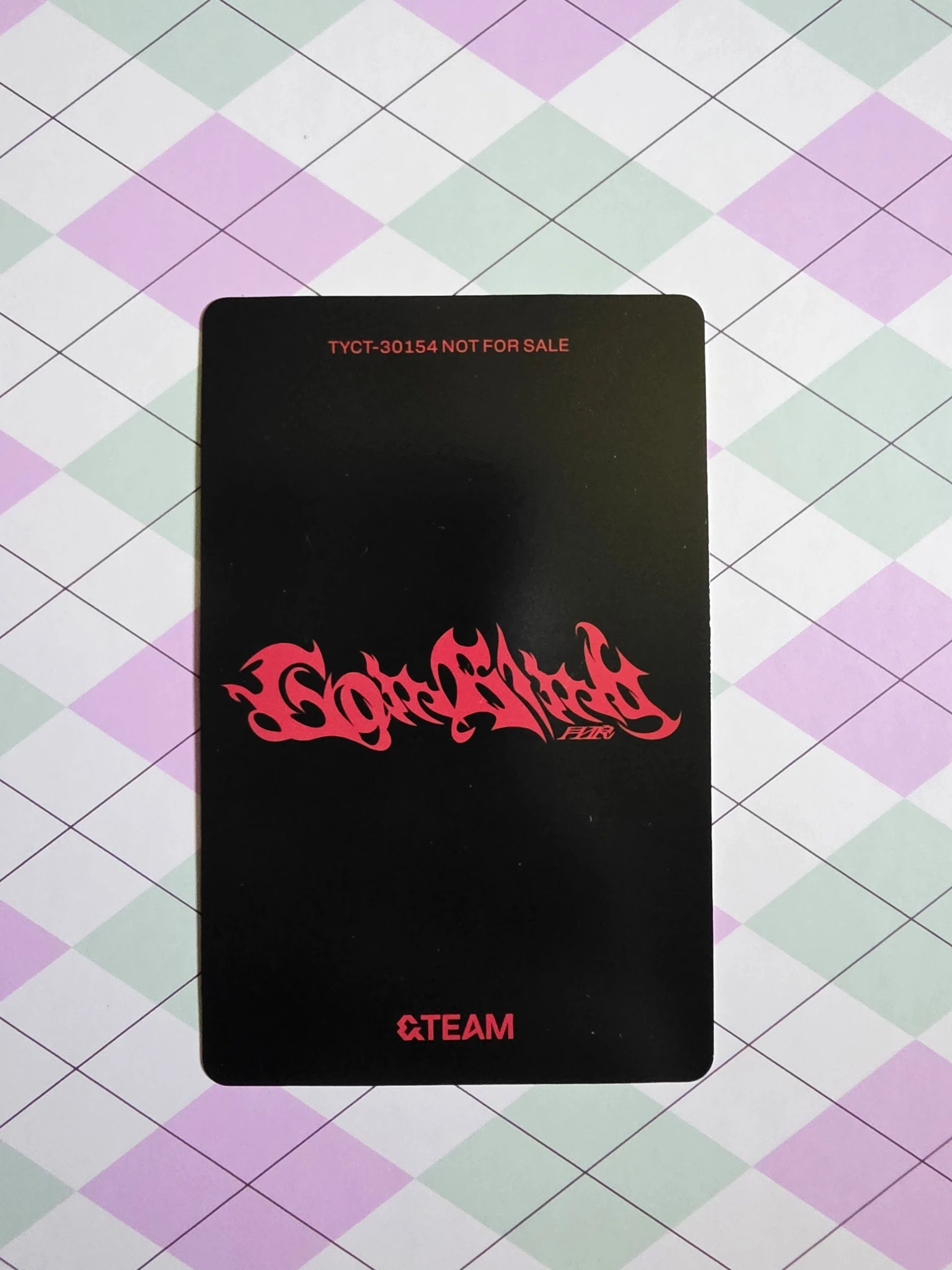 &TEAM Taki &TEAM - Taki - Go in Blind - EP Album standard ver. listing photo 2