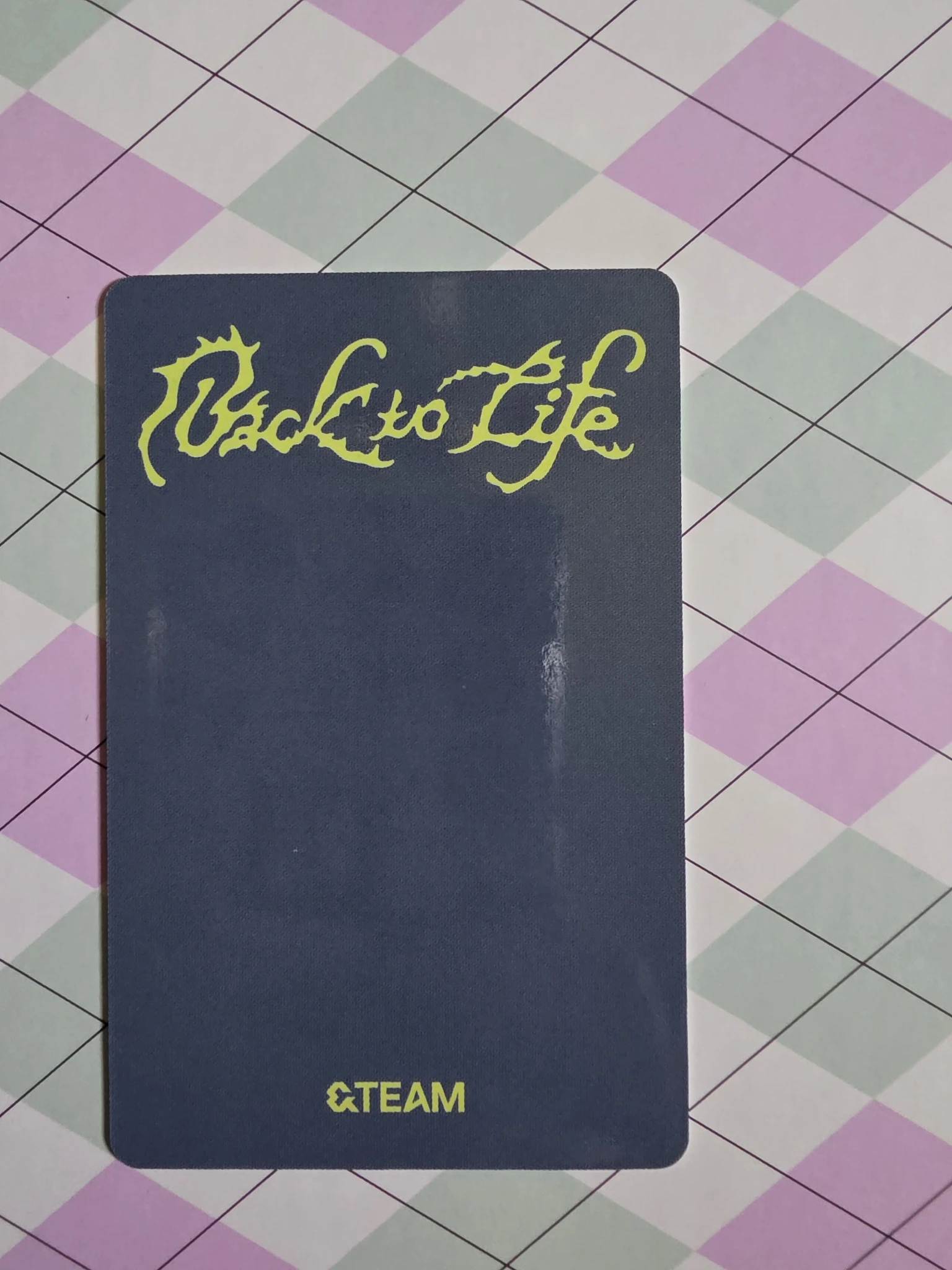 &TEAM Taki &TEAM - Taki - Back to Life  Album pre-order benefit (pob) weverse shop global (wvg) listing photo 2