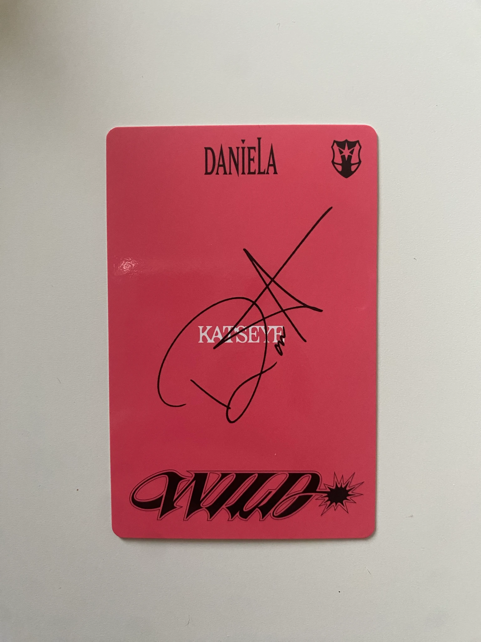 KATSEYE Daniela KATSEYE - Daniela - WILD Album wild heart version album photocard listing photo 2