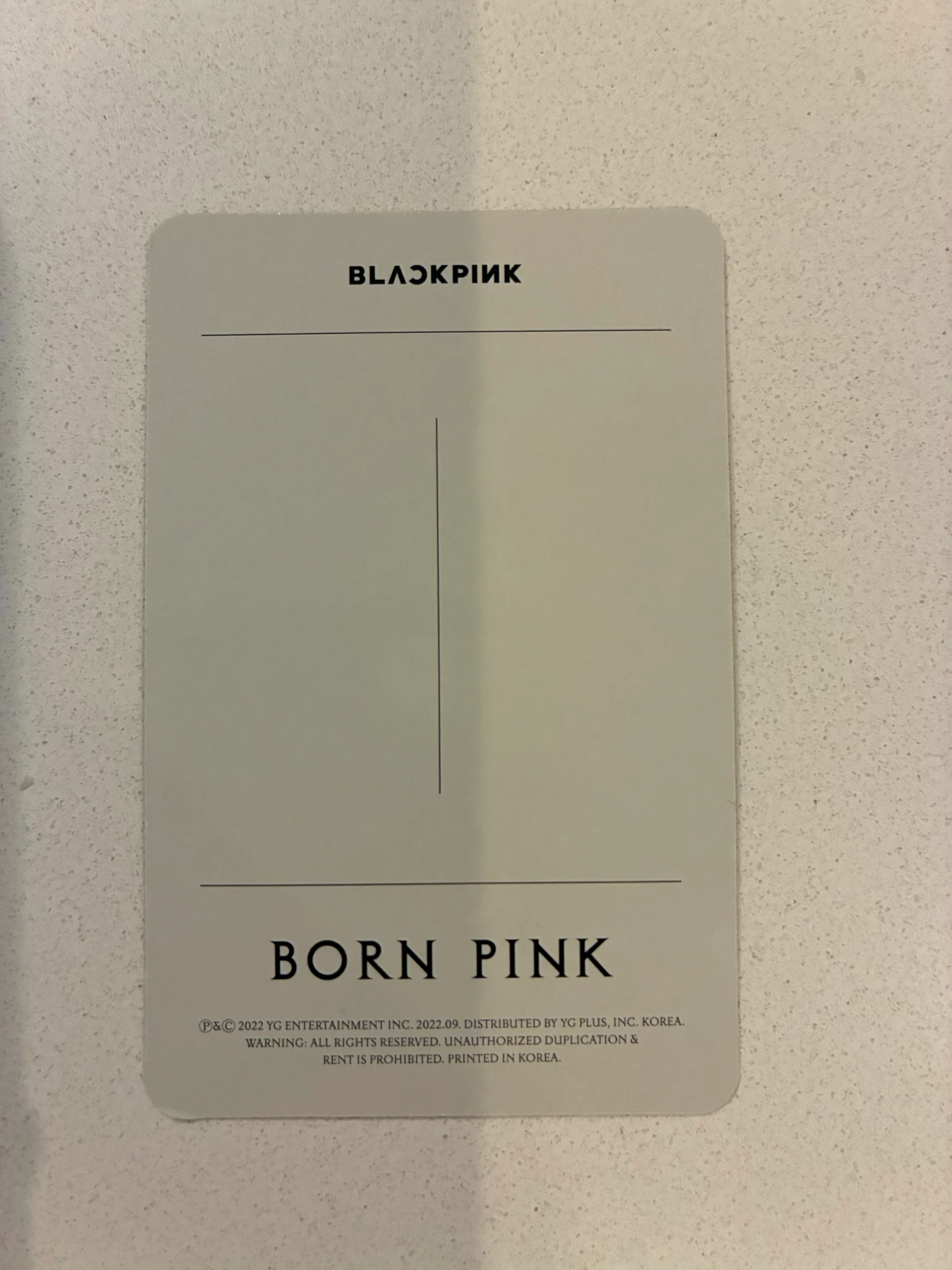 BLACKPINK Rosé BLACKPINK-Rosé-Album-BORN PINK listing photo 2