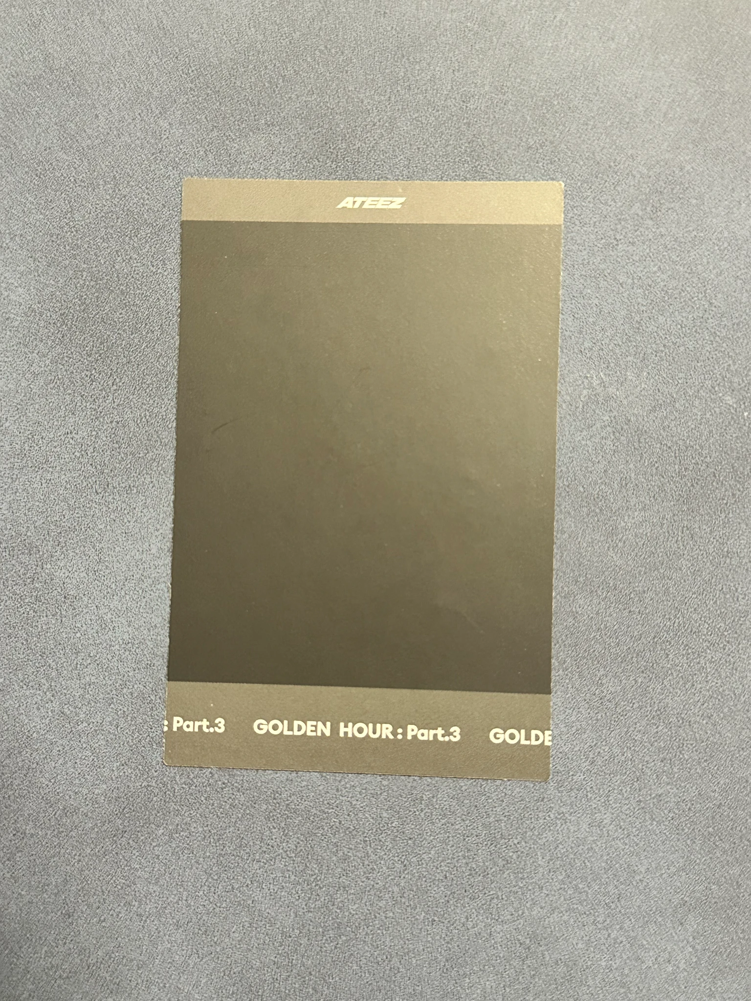 ATEEZ Jongho ATEEZ - Jongho - Golden Hour : Part.3 Album - Poca Album Polaroid listing photo 2