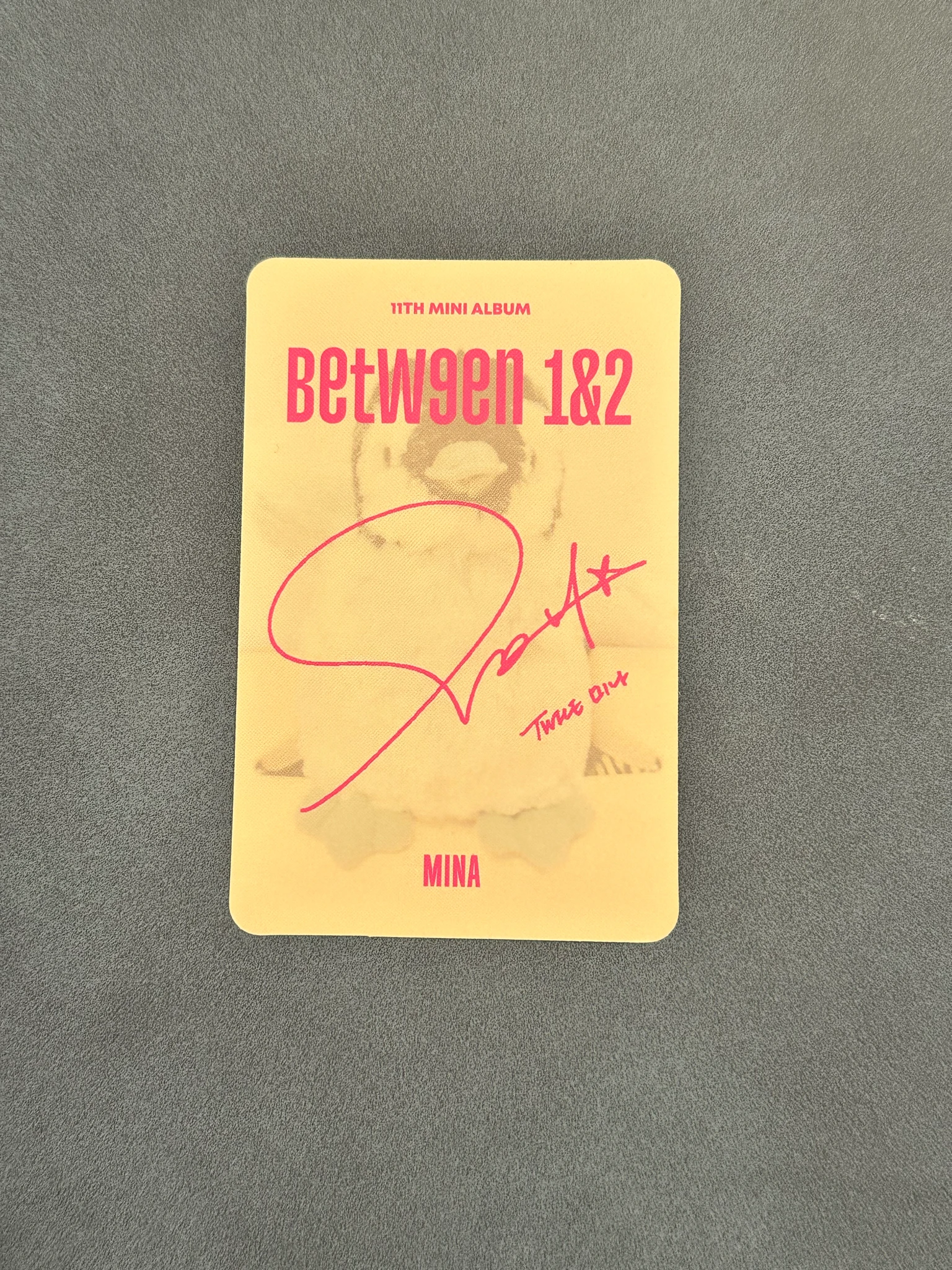 TWICE Mina TWICE-Mina-Album-BETWEEN 1&2 listing photo 2