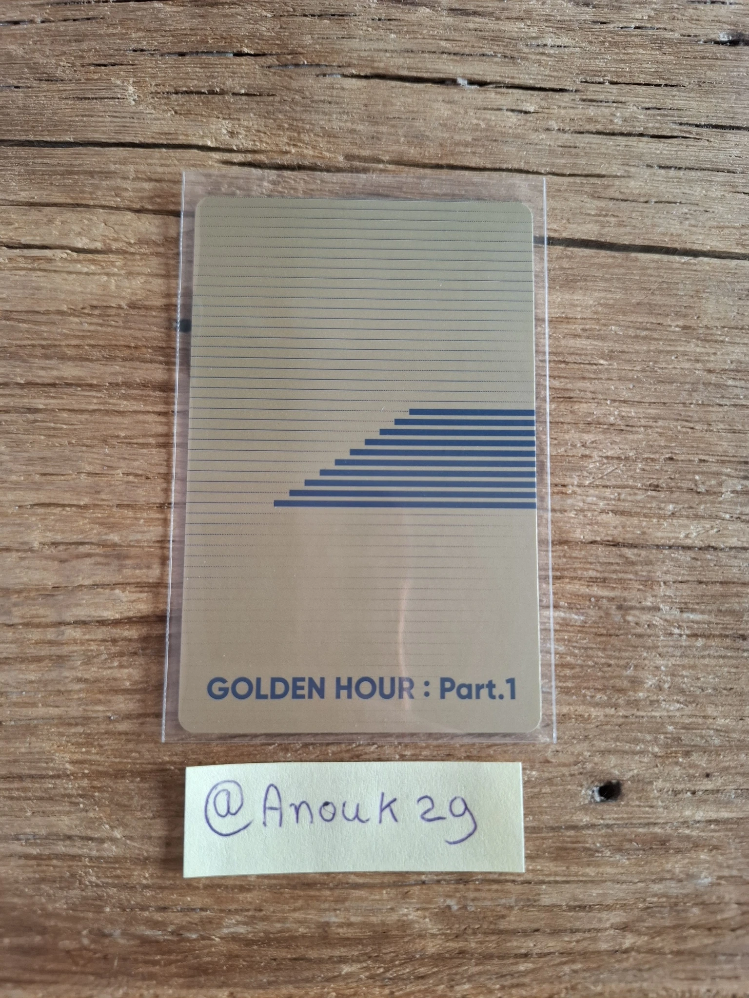 ATEEZ Yunho ATEEZ - Yunho - Golden Hour : Part.1 Album album photocard BLUE HOUR A ver. listing photo 2