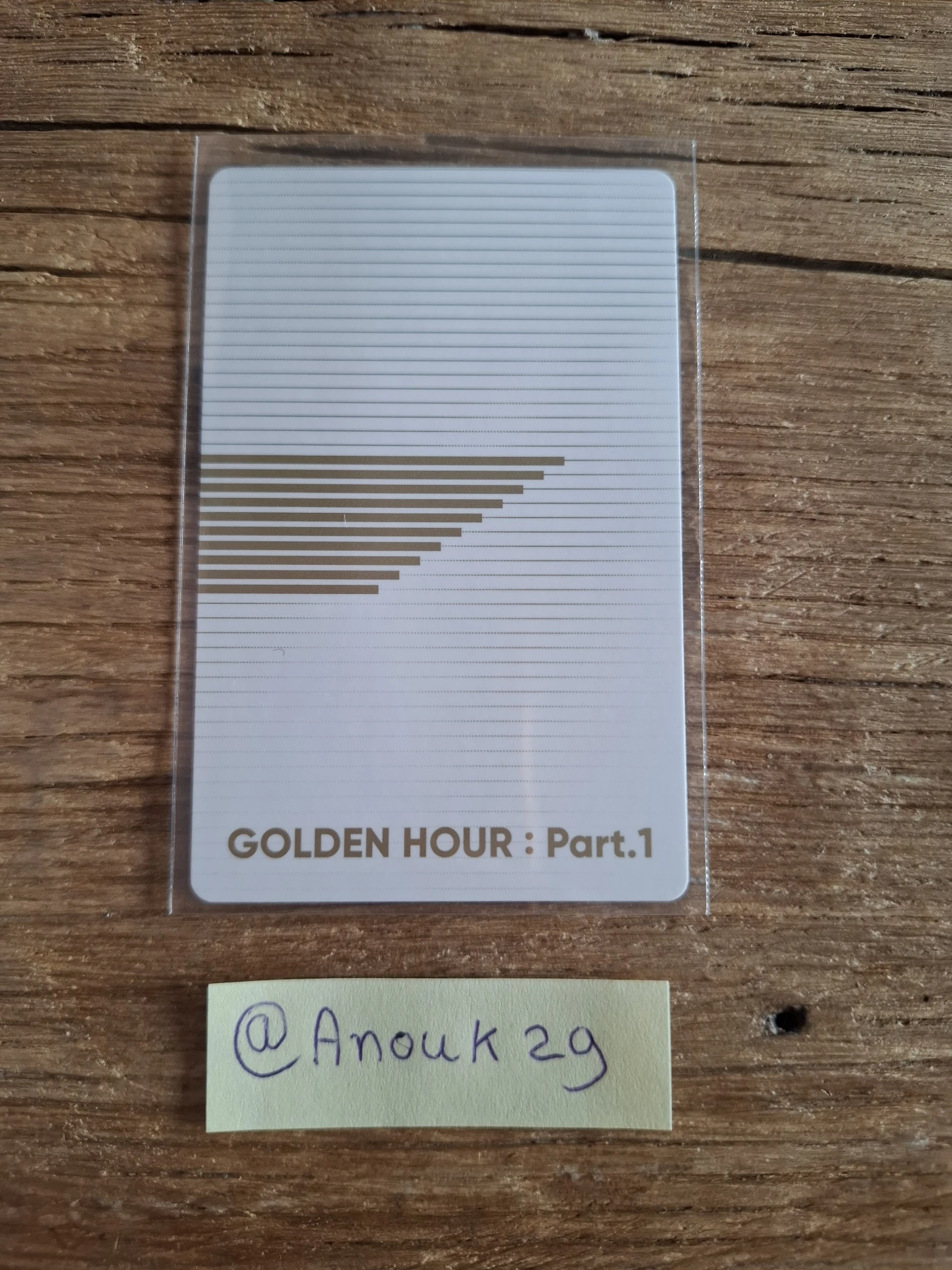 ATEEZ Jongho ATEEZ - Jongho - Golden Hour : Part.1 Album album photocard DIARY Z ver. listing photo 2