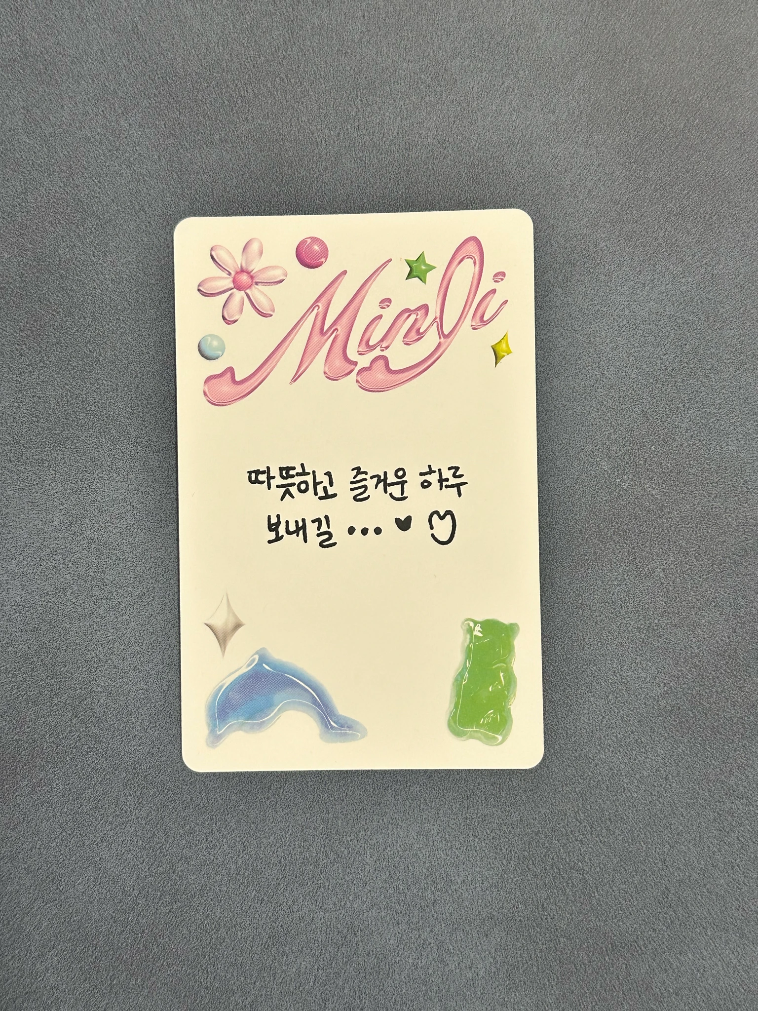 NewJeans Minji NewJeans - Minji - Get Up Album album photocard weverse album version B version version 2 listing photo 2