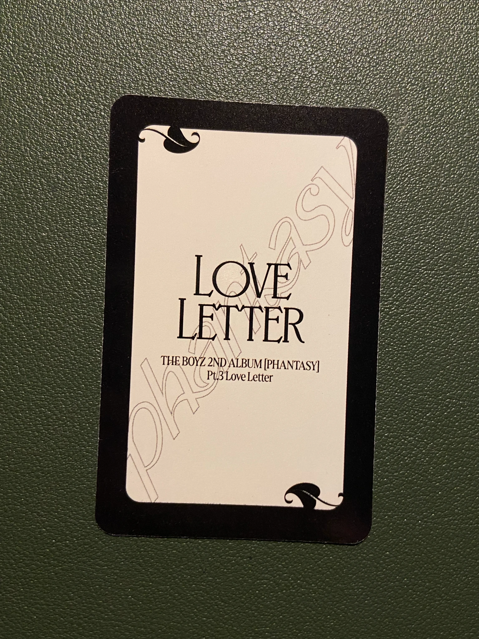 THE BOYZ Eric THE BOYZ - Eric - Phantasy Pt. 3: Love Letter Album send version platform version listing photo 2