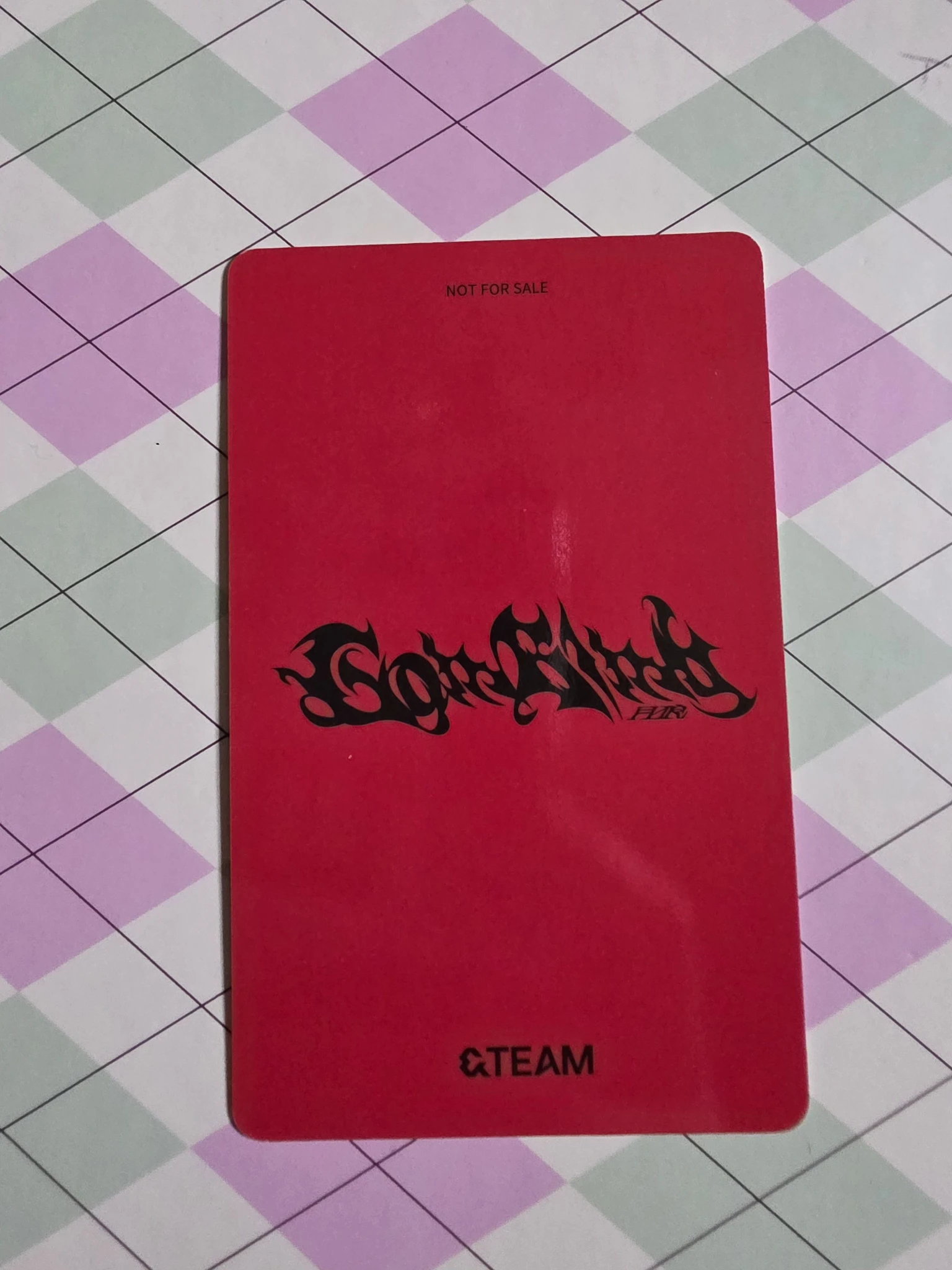 &TEAM Taki &TEAM - Taki - Go in Blind - EP Album fansign offline UMS (universal music store) listing photo 2
