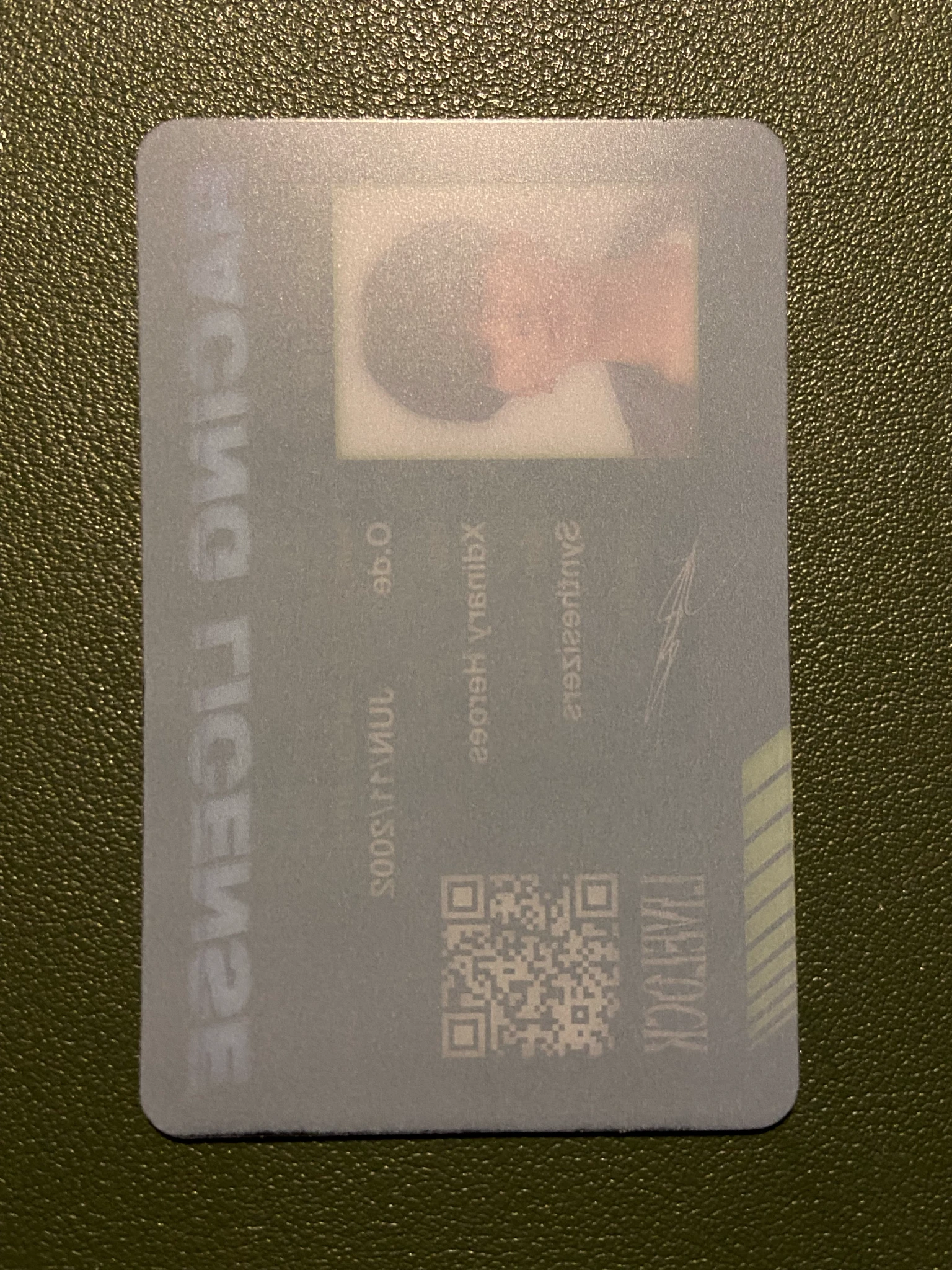 Xdinary Heroes O.de Xdinary Heroes - Livelock Album credential card album photocard random photocard listing photo 2
