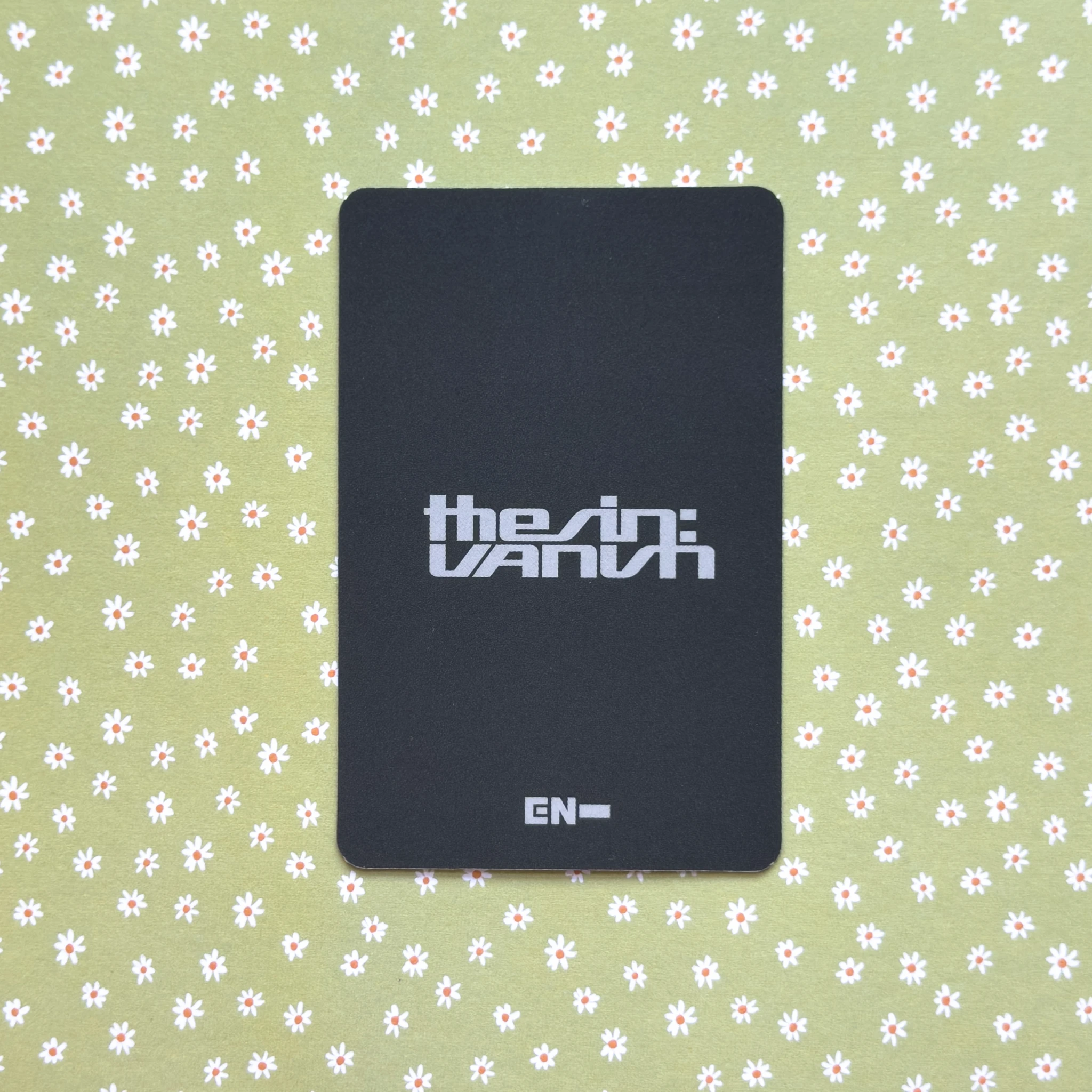 ENHYPEN Jungwon ENHYPEN - Jungwon - THE SIN: VANISH Album pob (pre-order benefit) CU listing photo 2