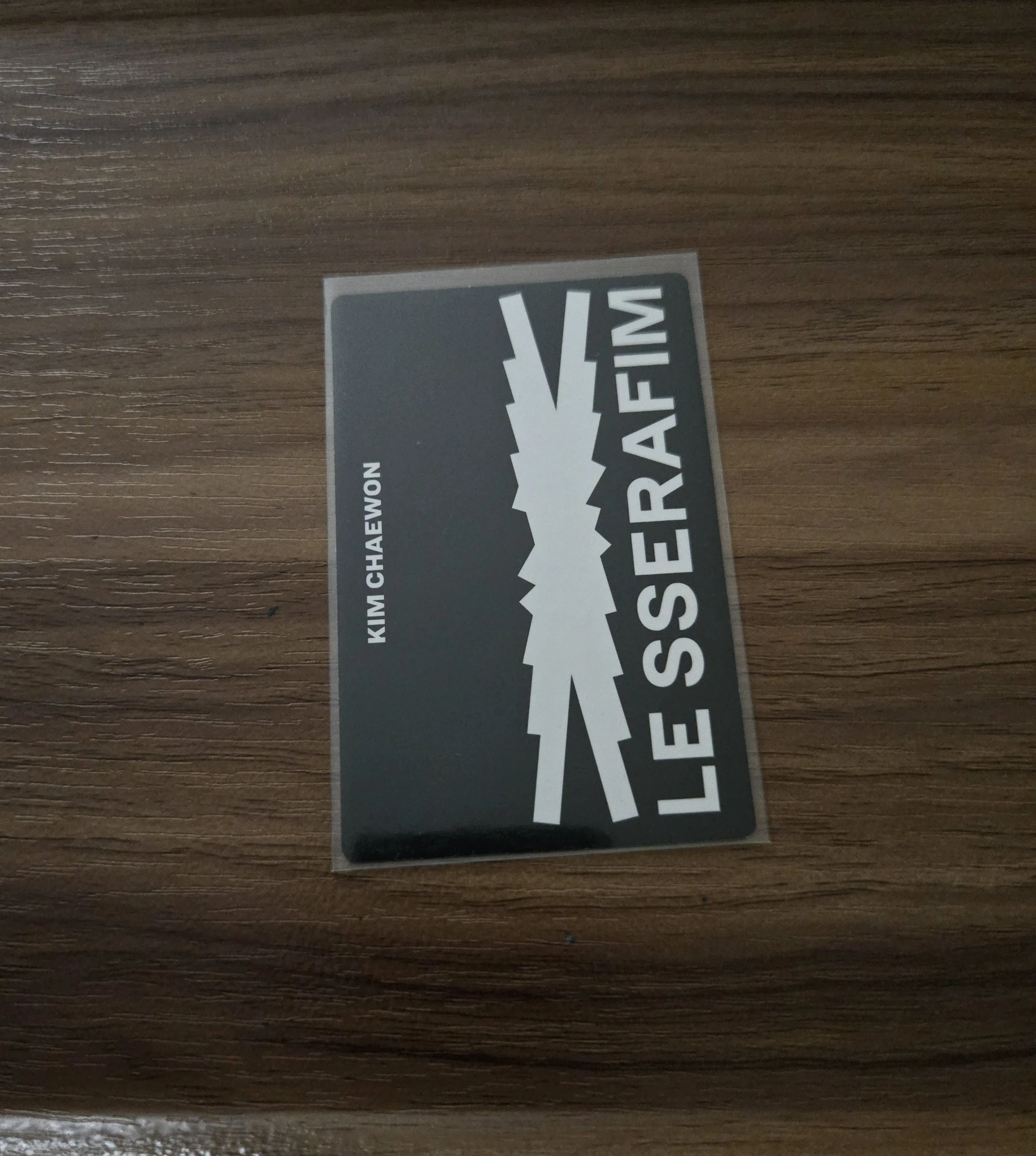 LE SSERAFIM Kim Chaewon LE SSERAFIM - Kim Chaewon - 2023 FEARNOT Welcome Kit Other photocard set listing photo 2