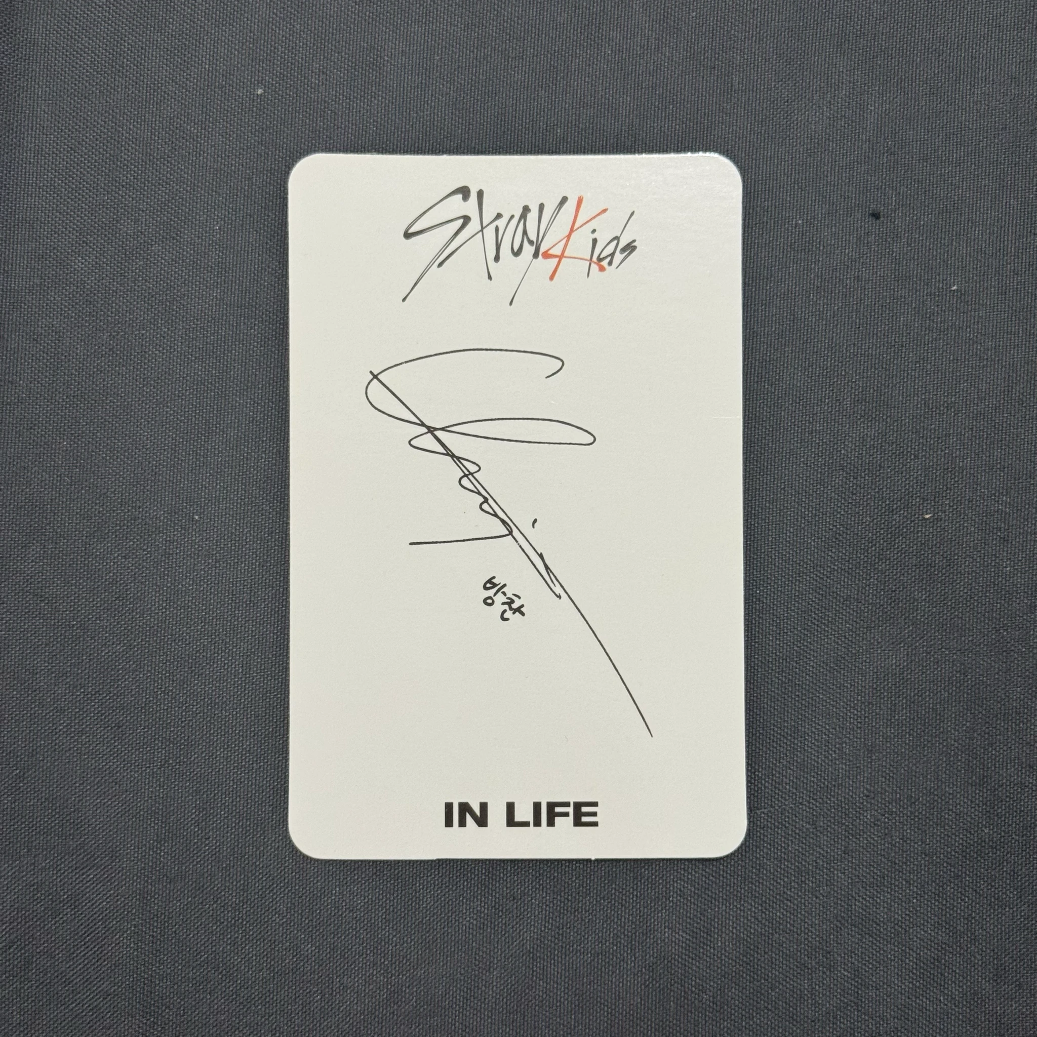 Stray Kids Bang Chan Stray Kids - Bang Chan - In Life Album yizhiyu video call fansign round 1 listing photo 2