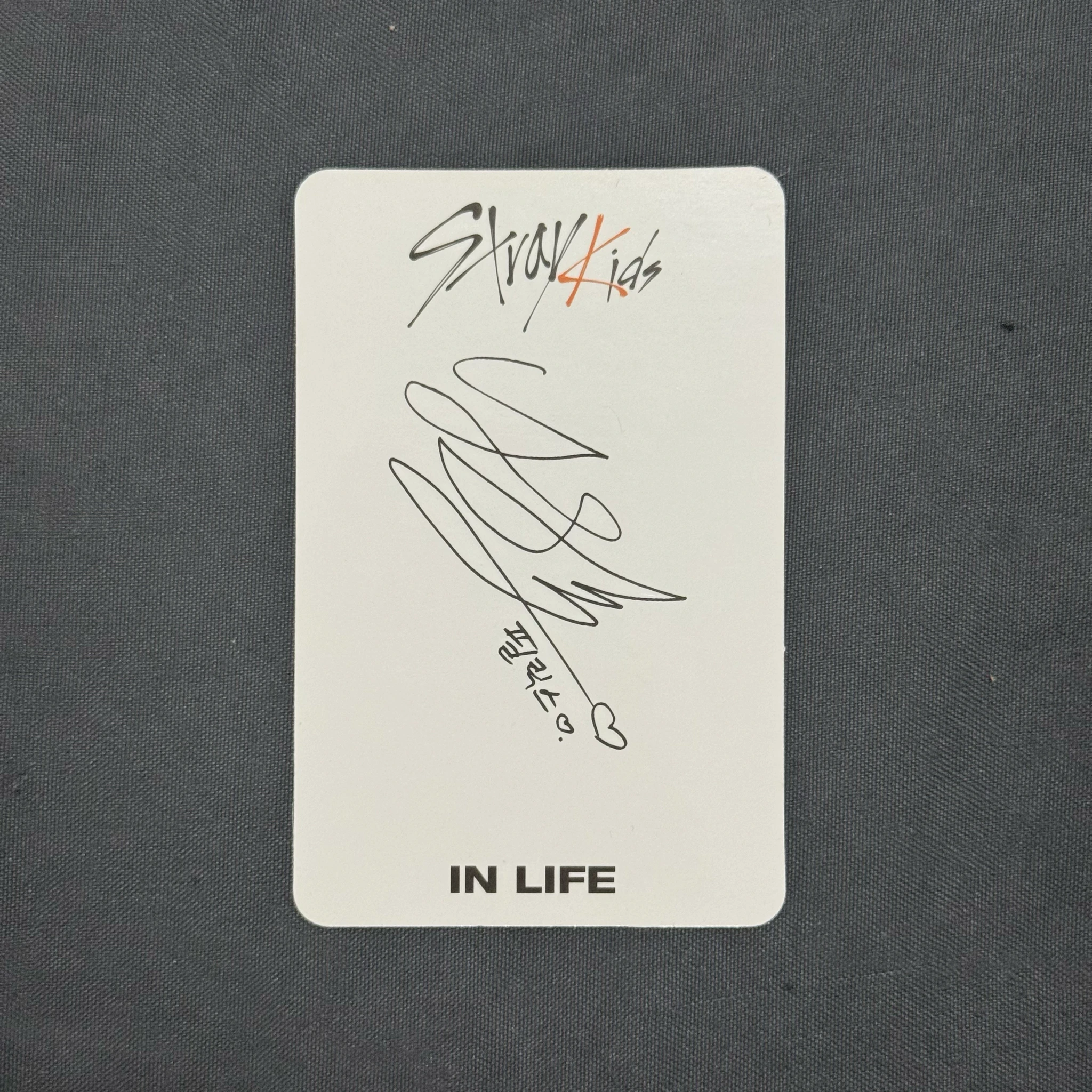 Stray Kids Felix Stray Kids - Felix - In Life Album yizhiyu video call fansign round 1 listing photo 2