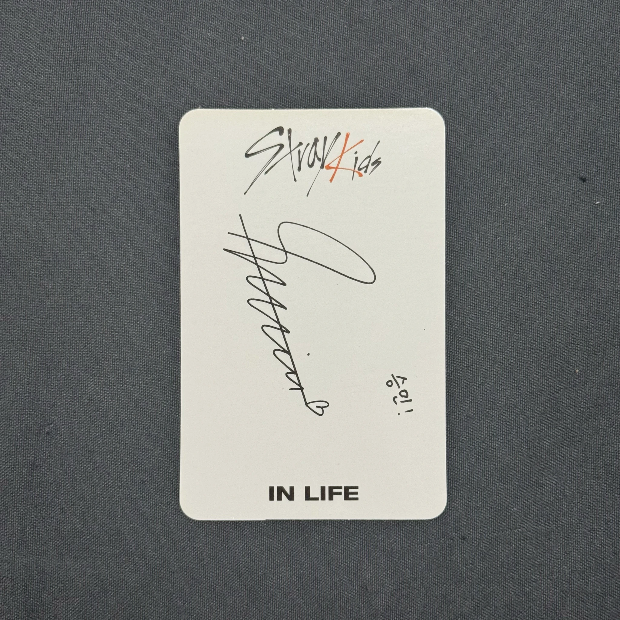 Stray Kids Seungmin Stray Kids - Seungmin - In Life Album yizhiyu video call fansign round 1 listing photo 2