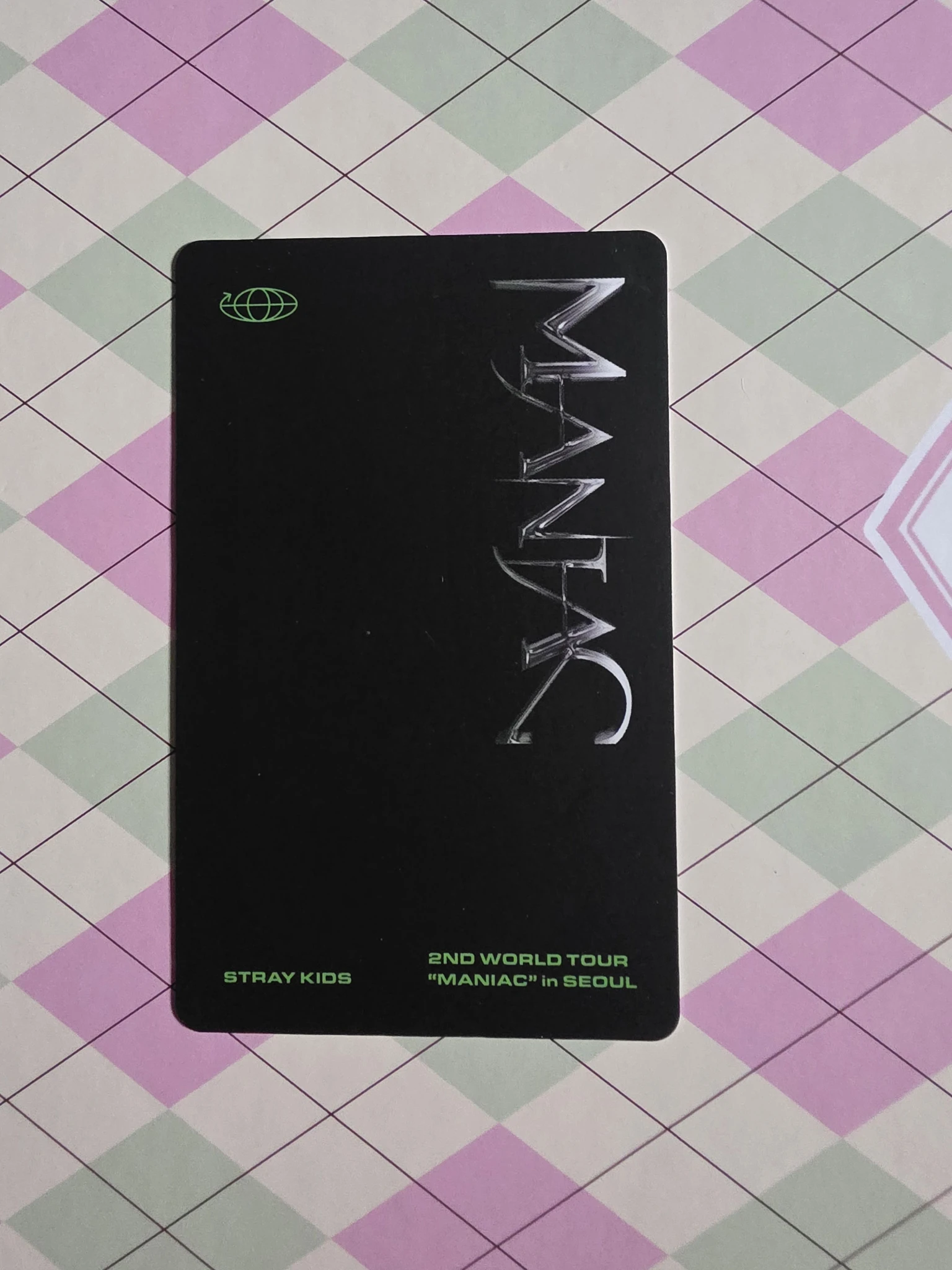 Stray Kids Bang Chan Stray Kids - Bang Chan - 2nd World Tour "MANIAC" in Seoul DVD Other photocard set listing photo 2
