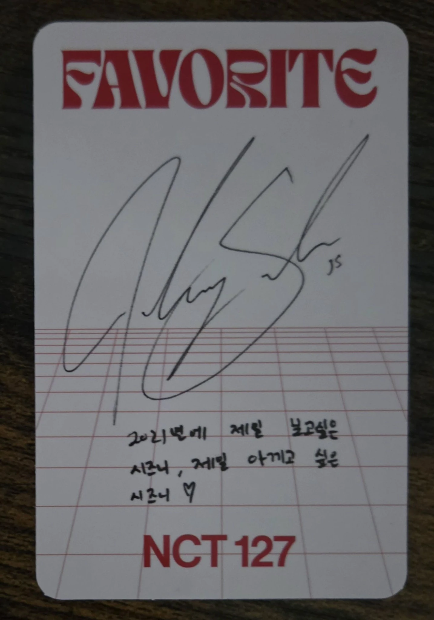 NCT 127 Johnny NCT 127 - Johnny  - Favorite Album listing photo 2