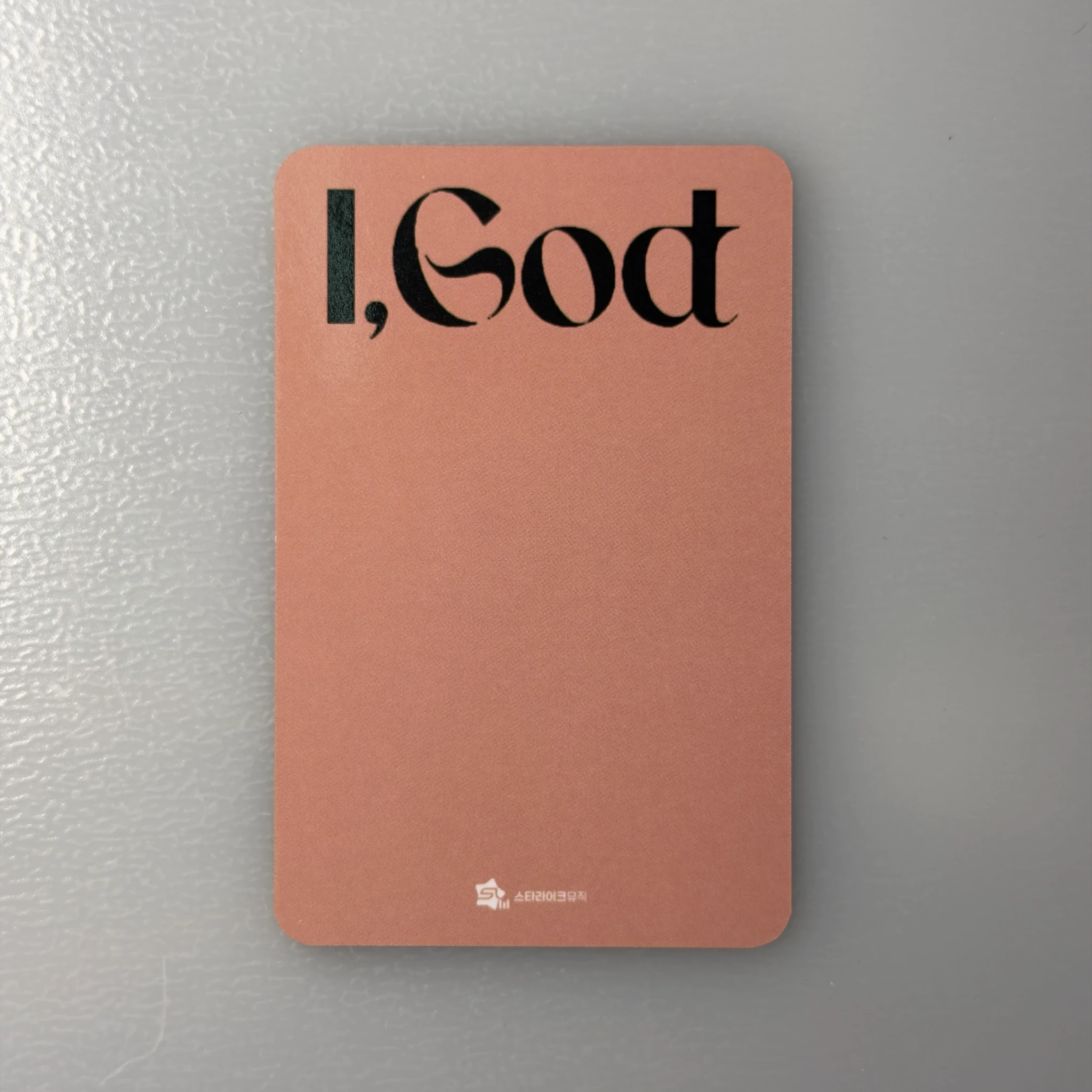 XLOV Rui XLOV - Rui - I, God Album starlike music round 3 listing photo 2