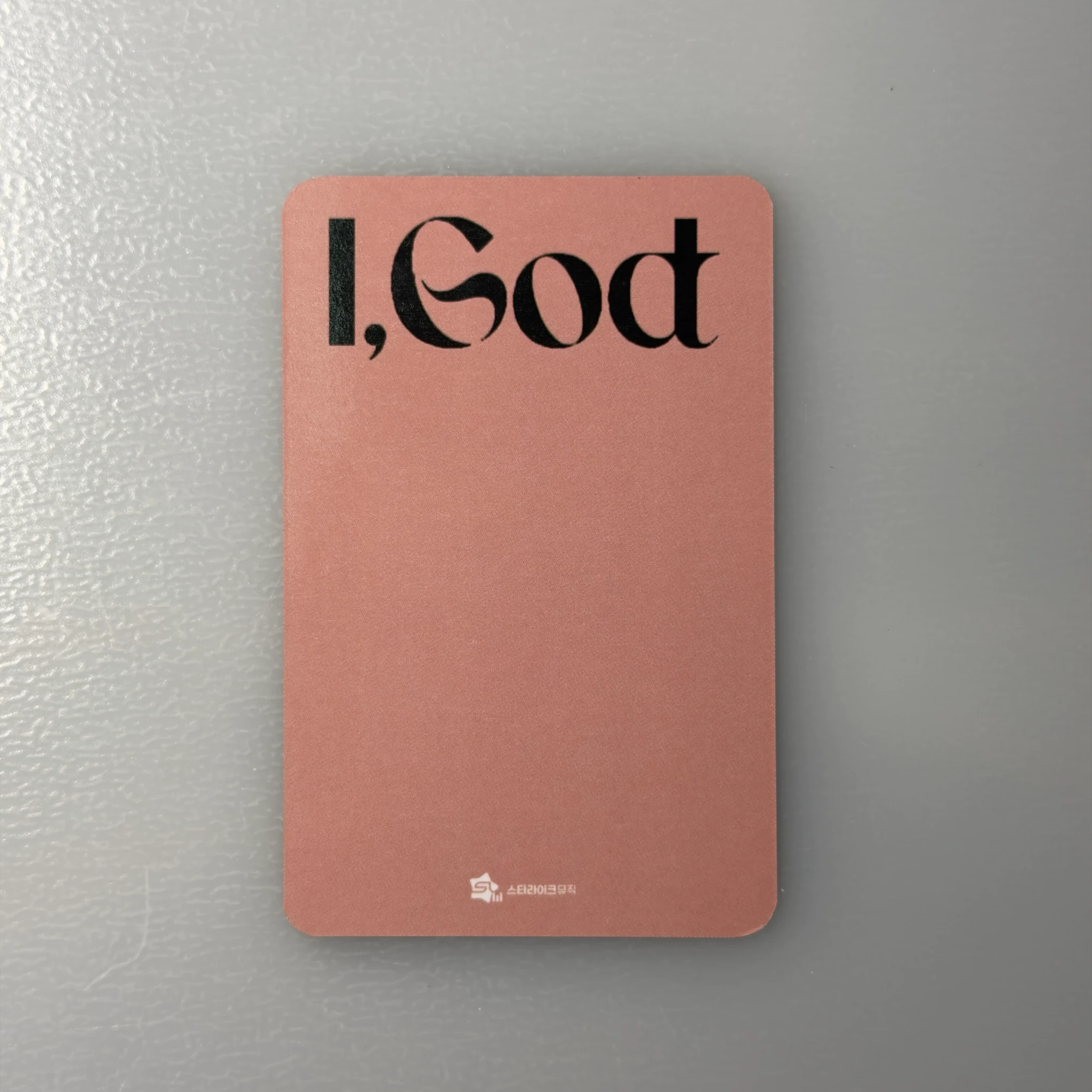 XLOV Haru XLOV - Haru - I, God Album starlike music round 3 fansign listing photo 2
