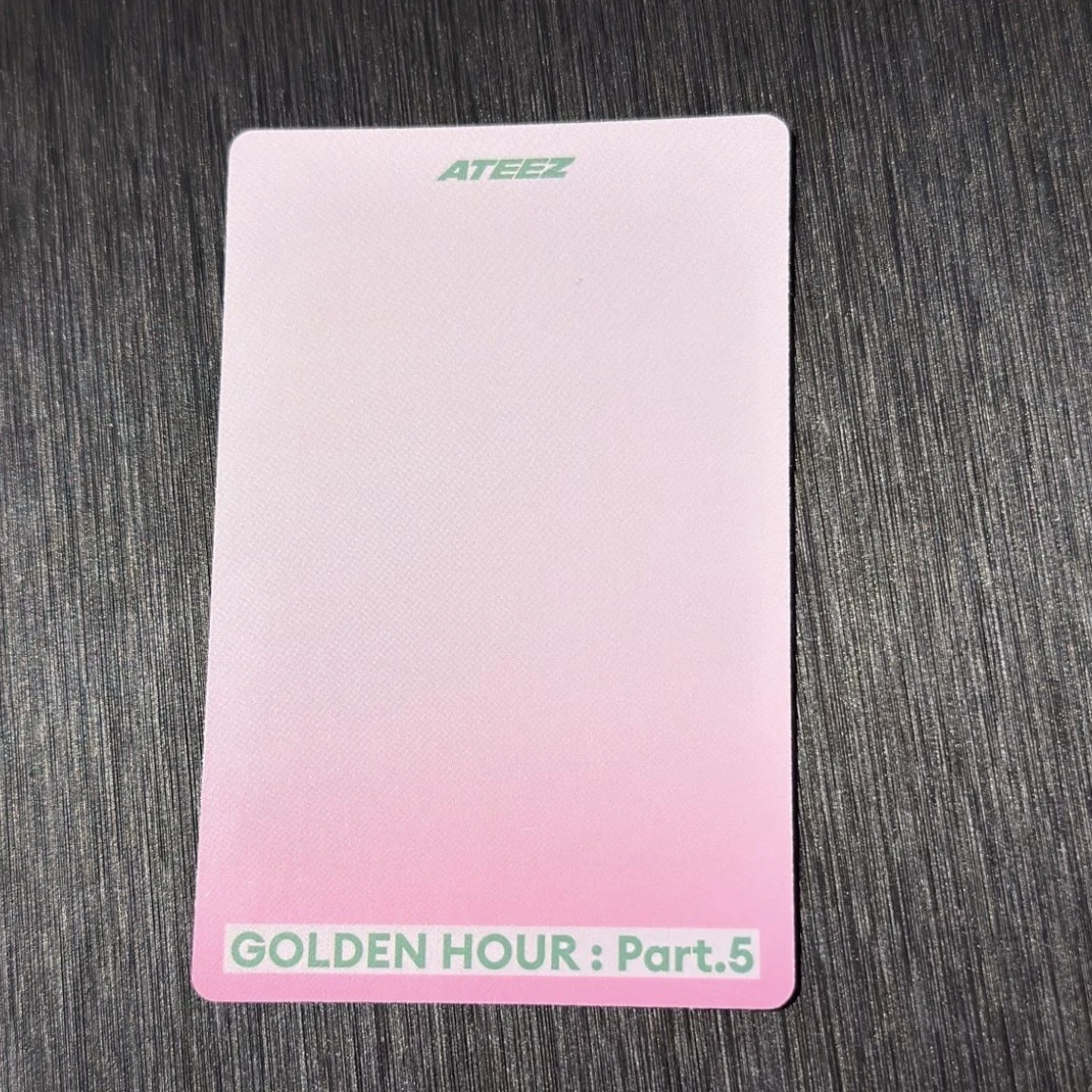 ATEEZ Mingi ATEEZ - Mingi - GOLDEN HOUR : Part.5 Album toktoq listing photo 2