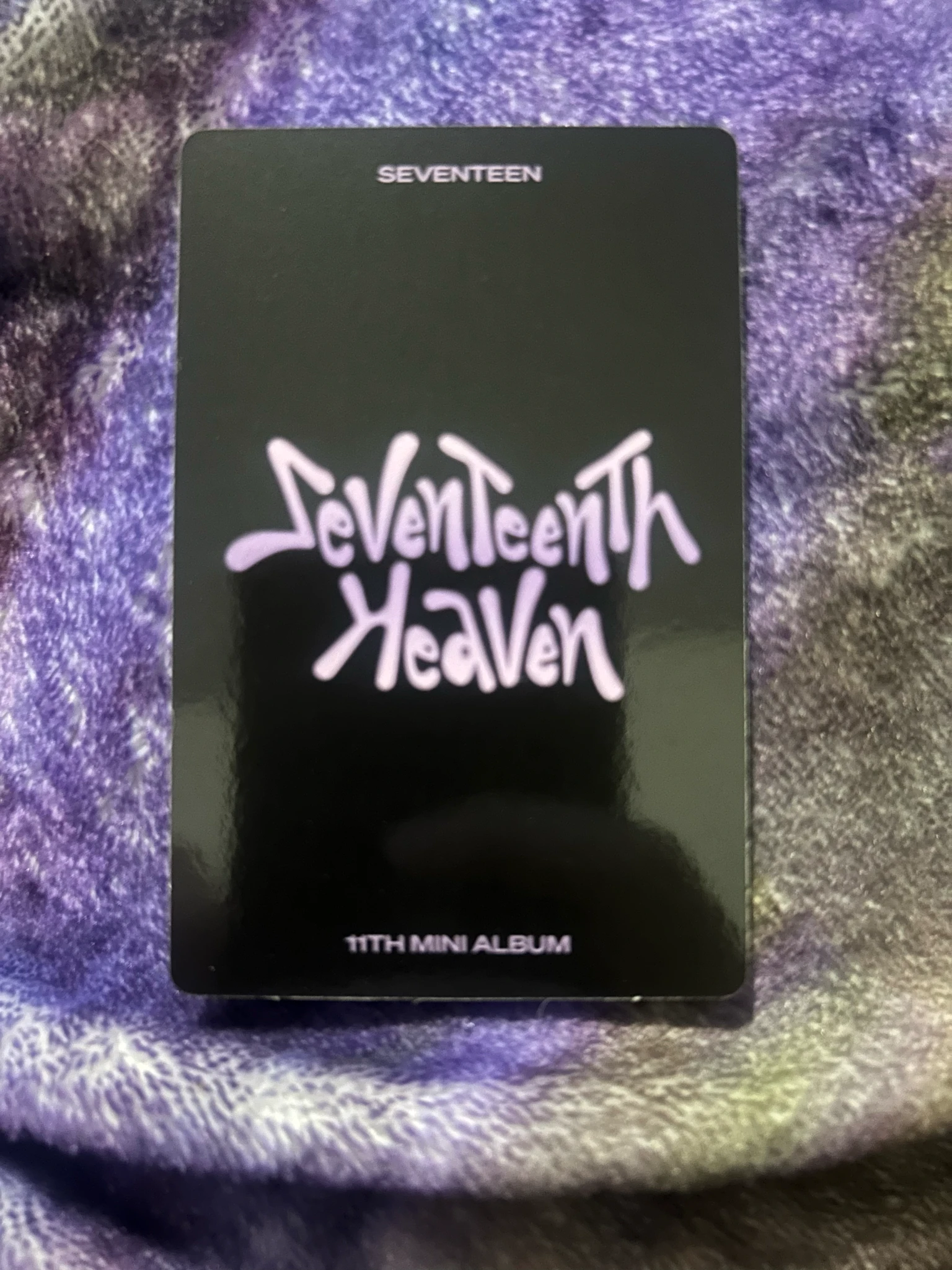 SEVENTEEN DK SEVENTEEN - DK - Seventeenth Heaven Album album photocard 10:23 PM version listing photo 2