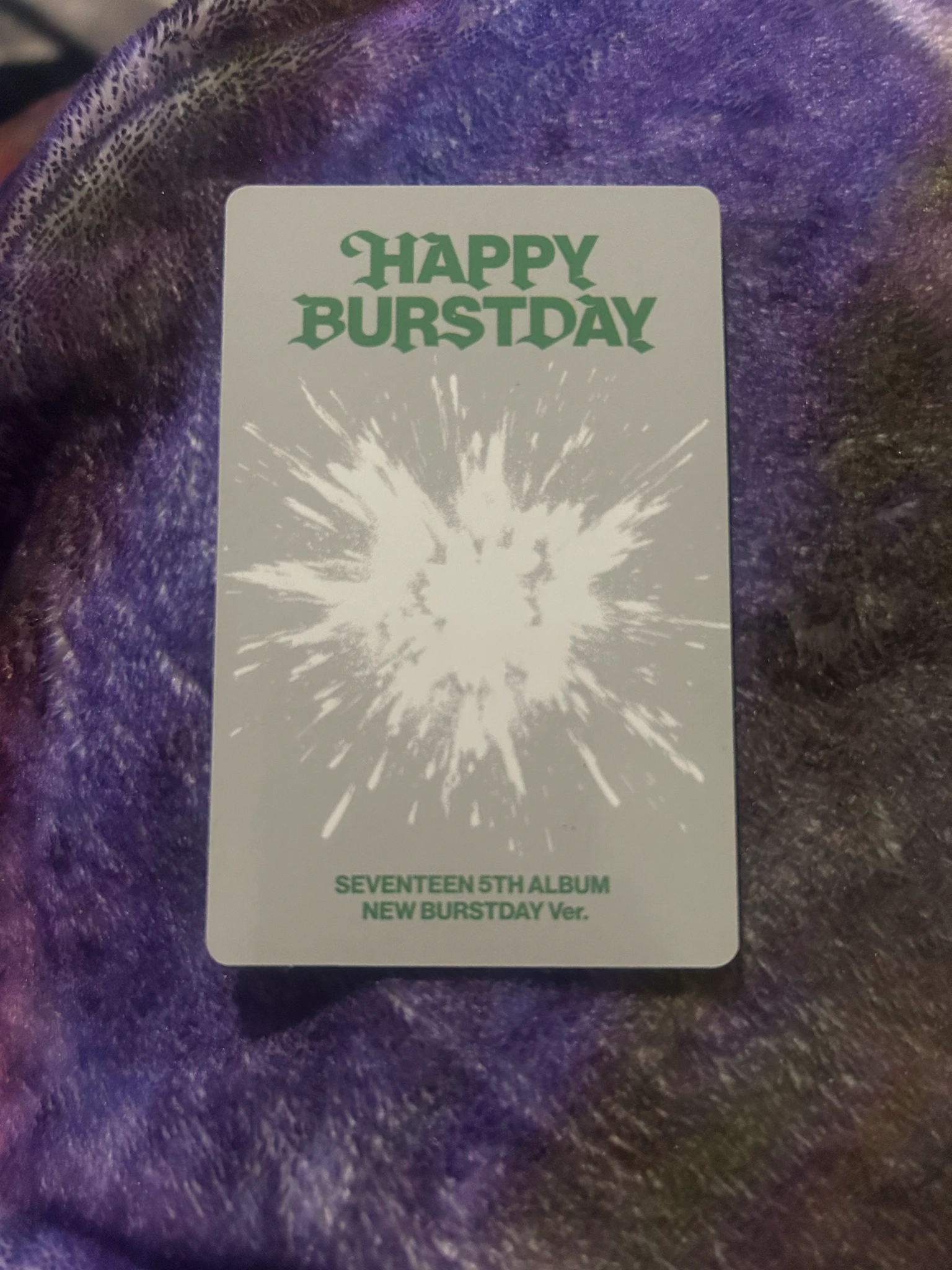 SEVENTEEN DK SEVENTEEN - DK - HAPPY BURSTDAY Album new burstday ver. listing photo 2