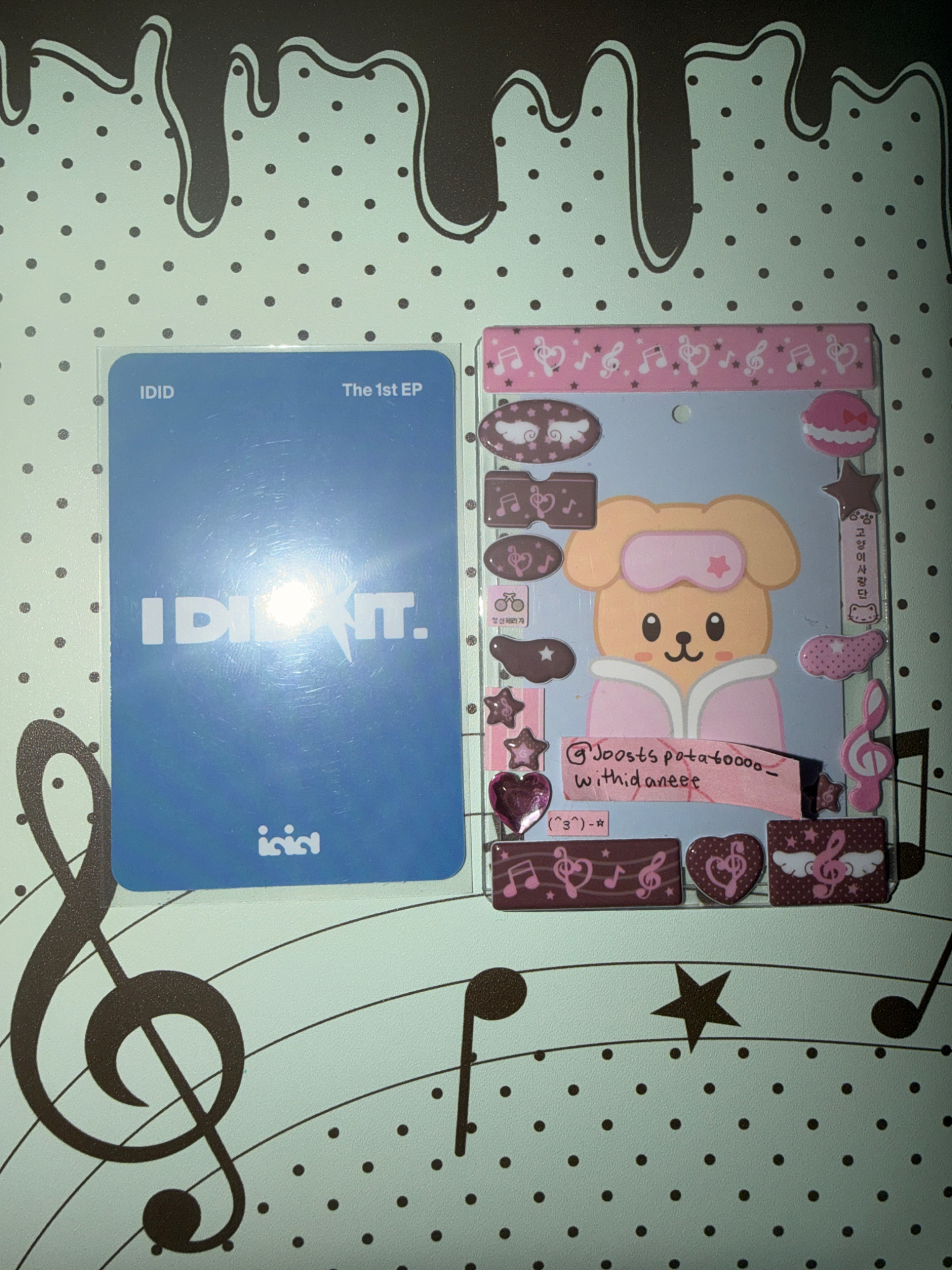 IDID Seonghyeon IDID - Seonghyeon - I did it. Album album photocard yesterday version photobook version listing photo 2