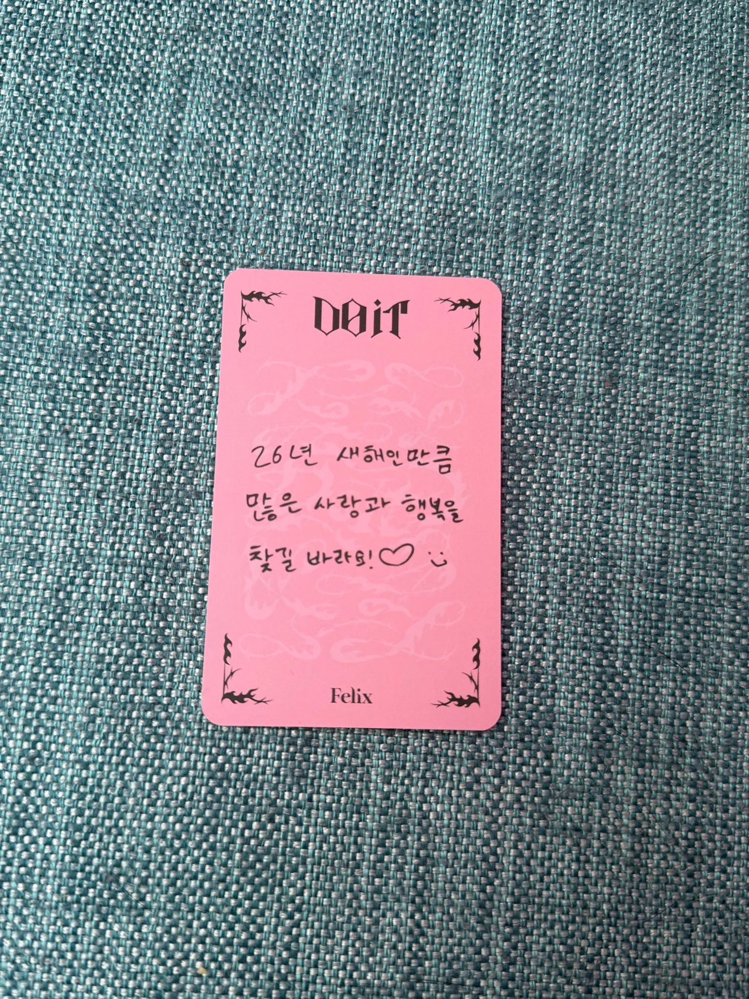 Stray Kids Felix Stray Kids - Felix - Do It Album fans shop video call listing photo 2