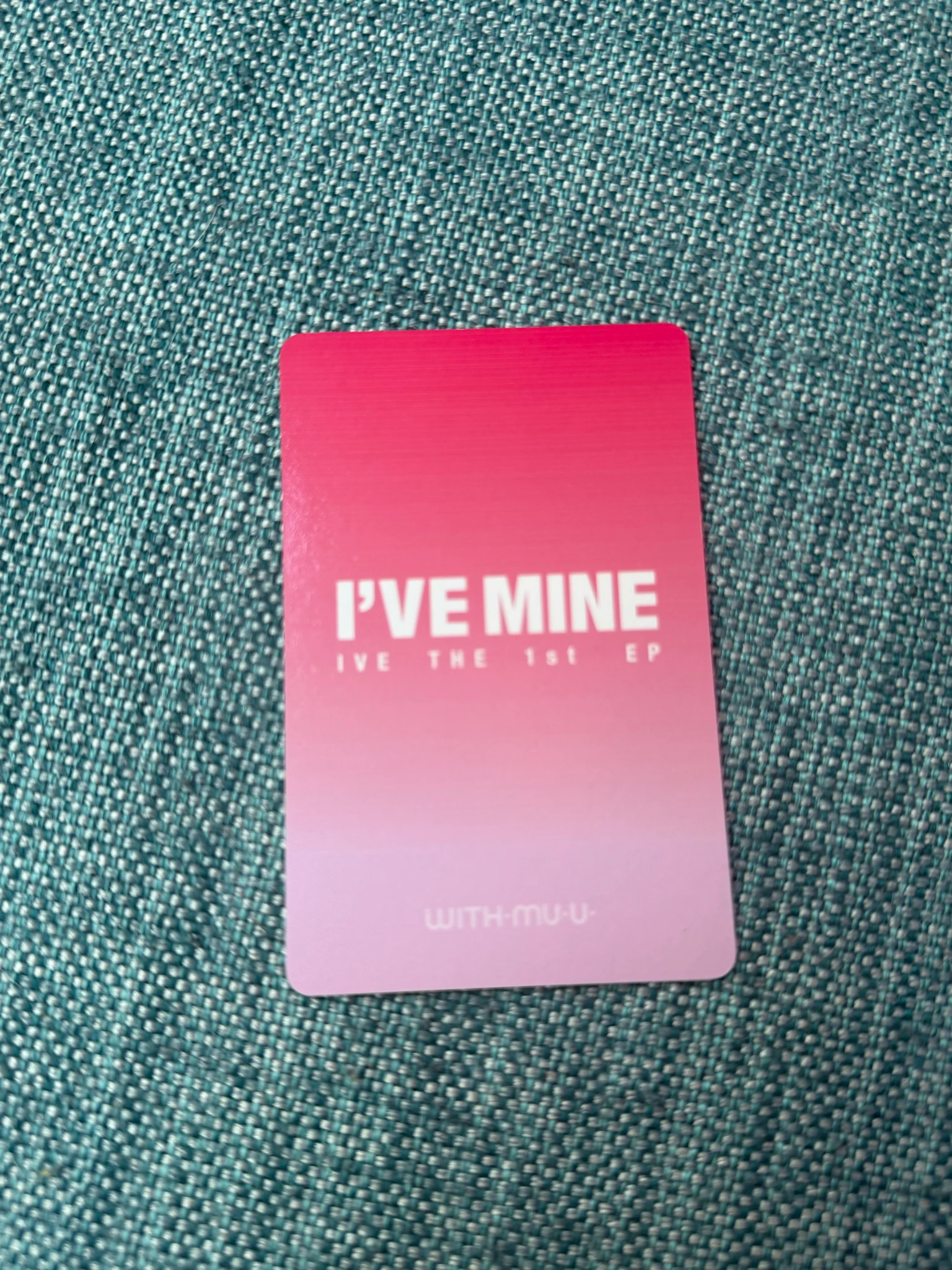 IVE Wonyoung IVE - Wonyoung - I've Mine Album withmuu lucky draw round 1 listing photo 2