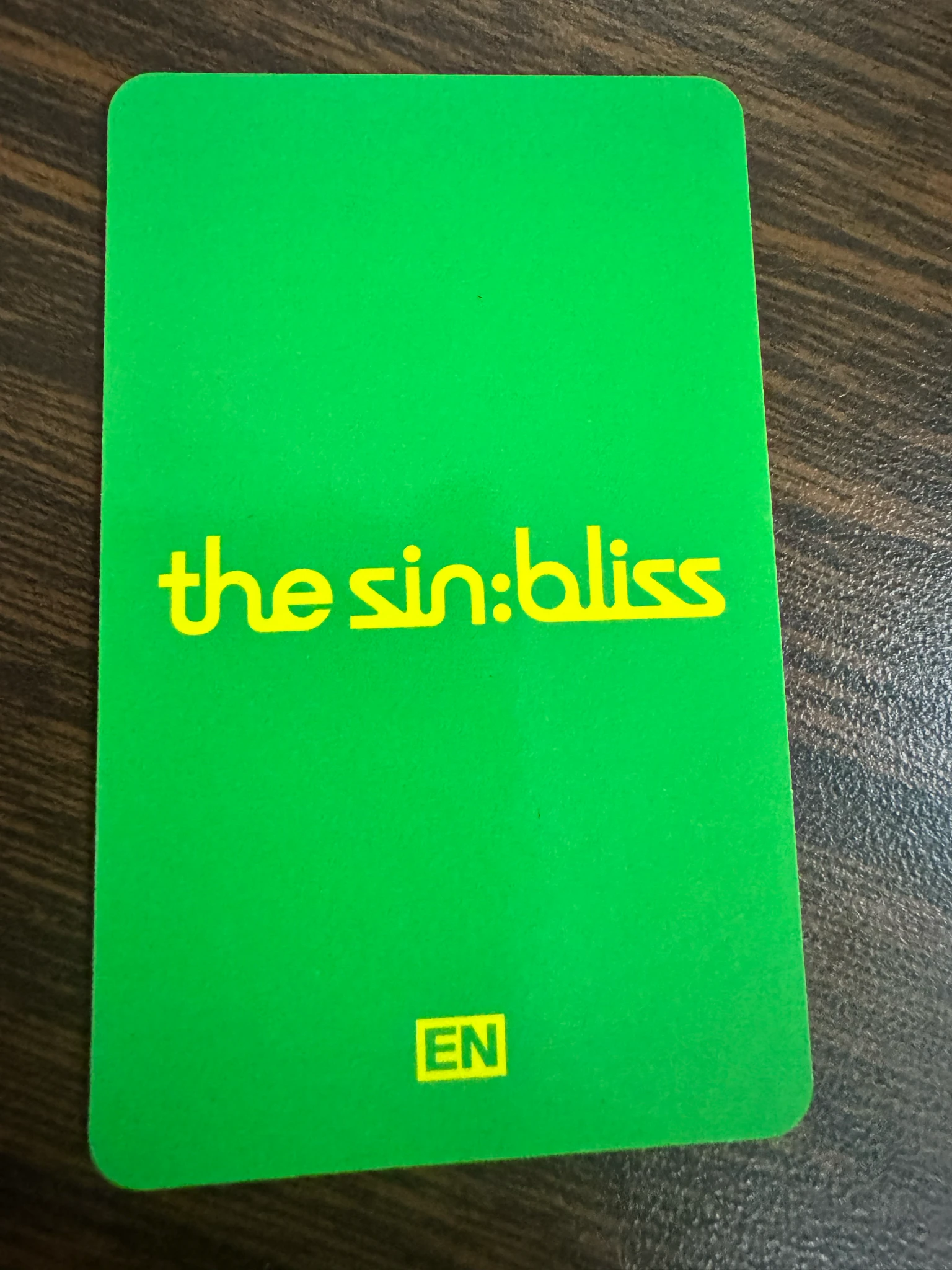 ENHYPEN Ni-ki ENHYPEN - Ni-ki - THE SIN: BLISS Album album photocard fnac listing photo 2